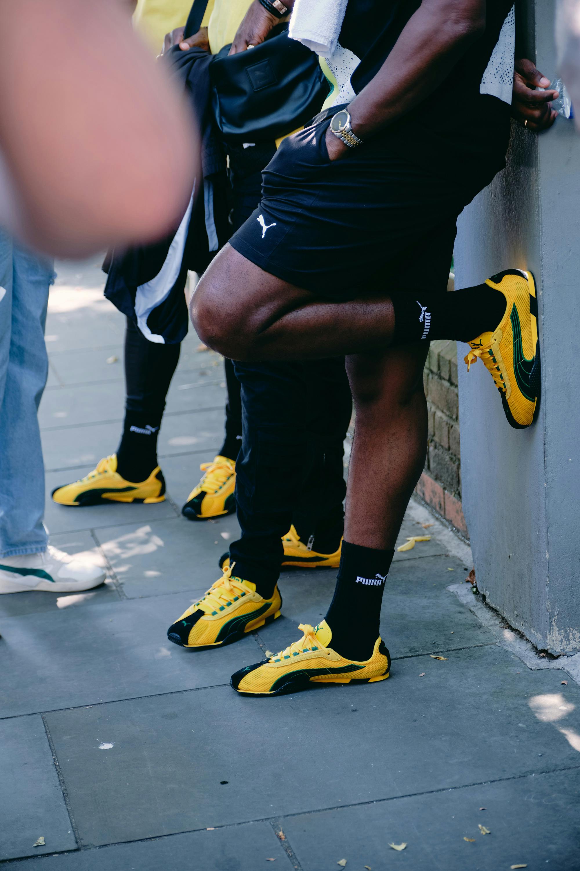 PUMA H-Street Jamaican colorway at Notting Hill Carnival