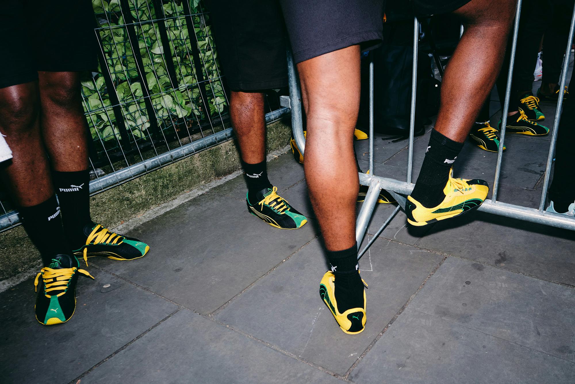 PUMA H-Street Jamaican colorway at Notting Hill Carnival