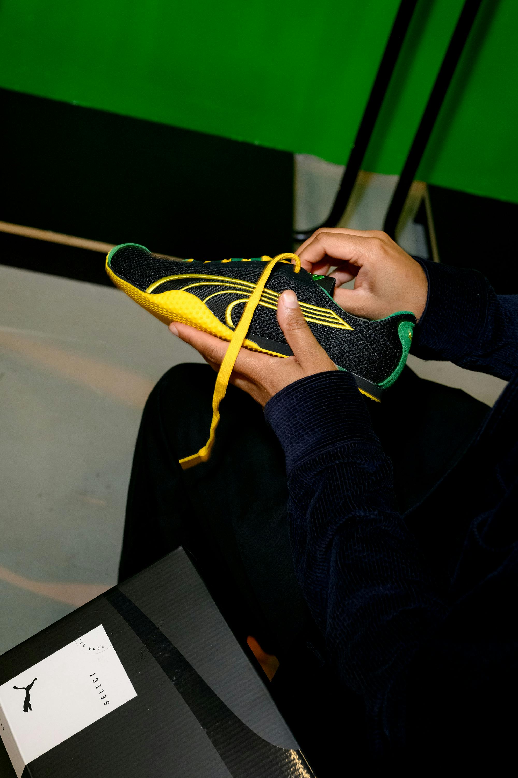 PUMA H-Street Jamaican colorway at Notting Hill Carnival