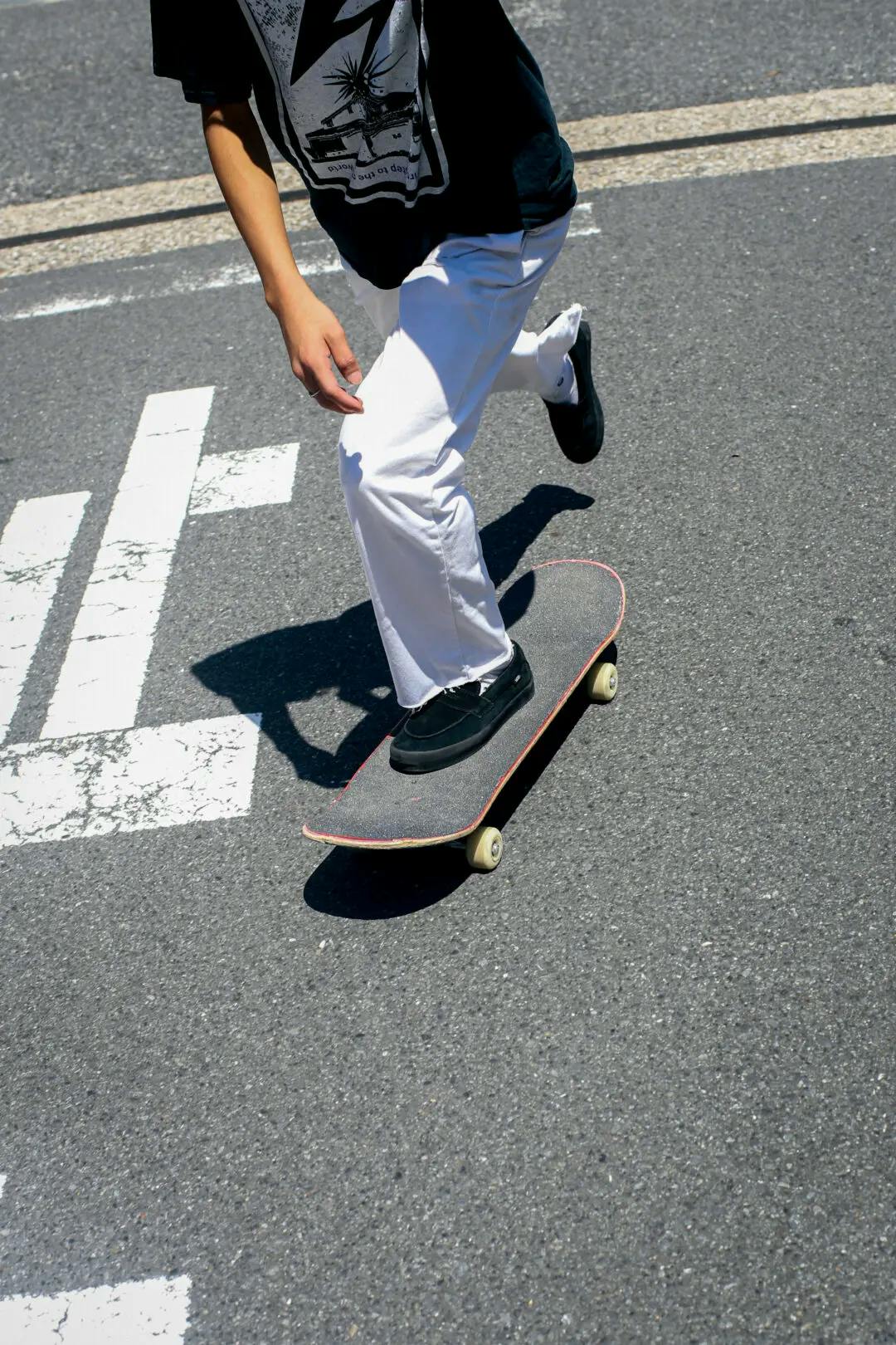 Vans skate loafers