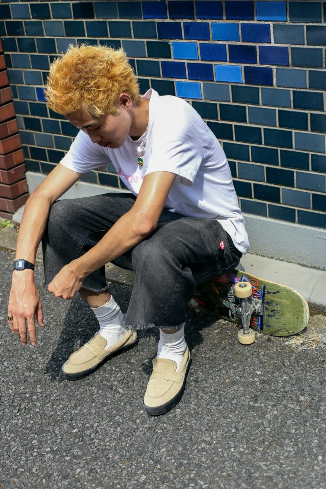Vans skate loafers