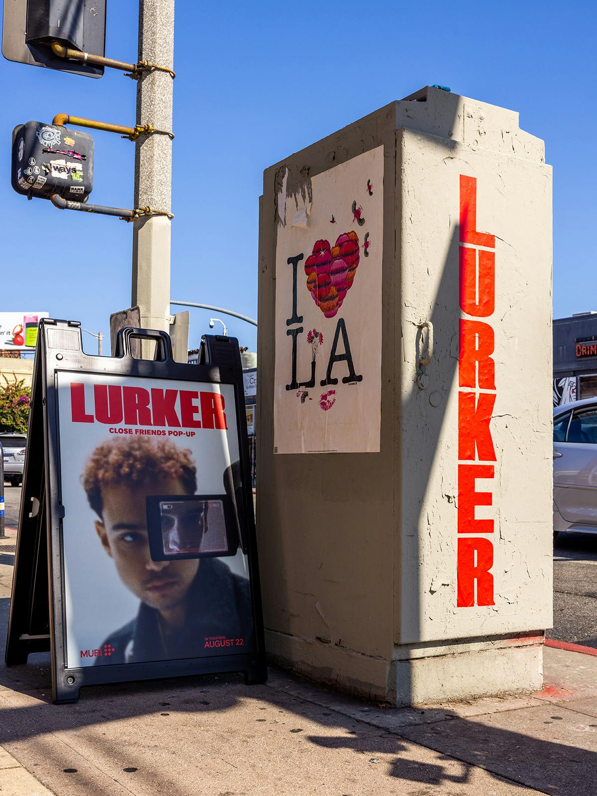 MUBI LURKER CLOSE FRIENDS POP-UP LA