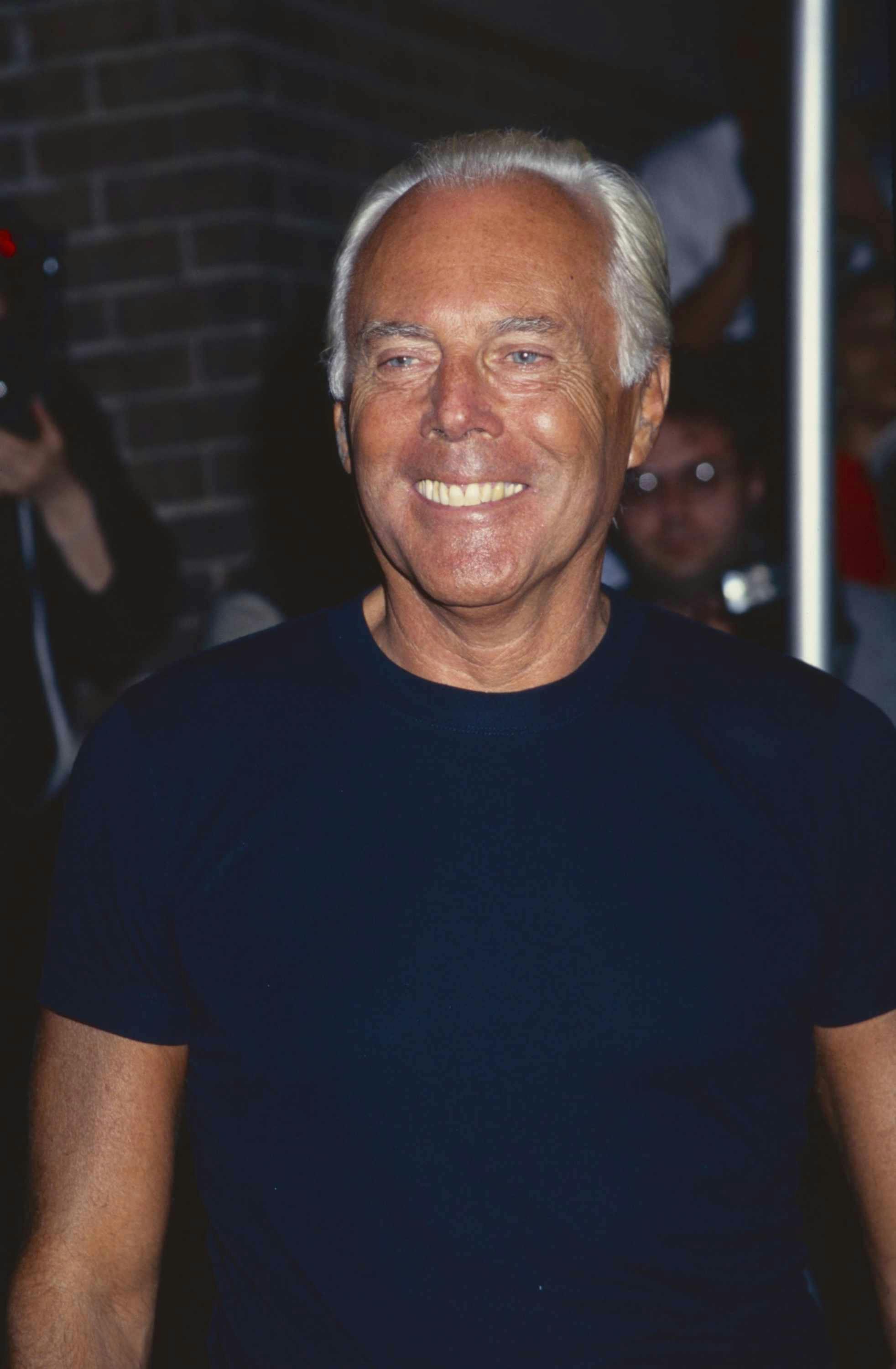 giorgio armani designer interview