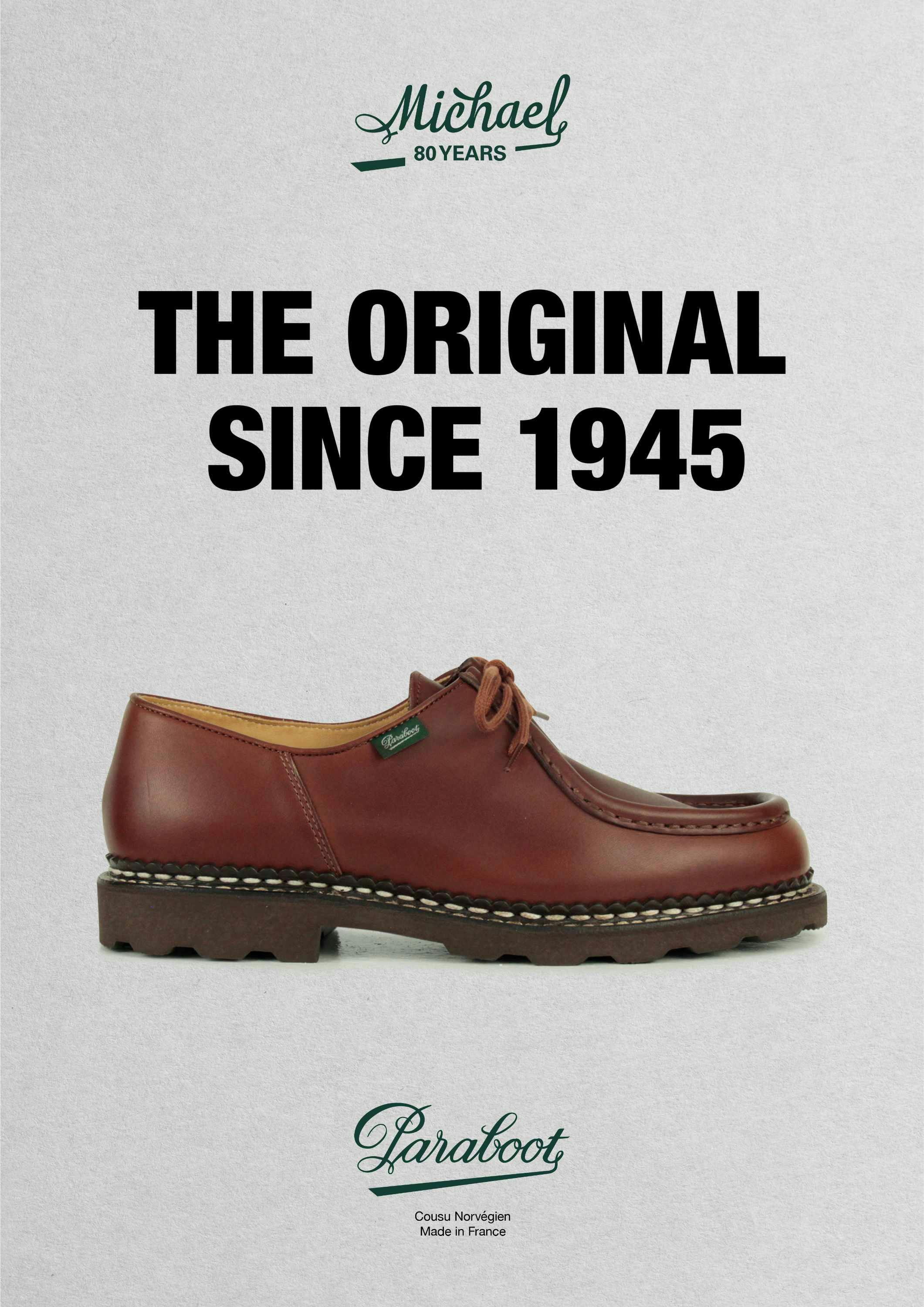 paraboot michael 80th anniversary