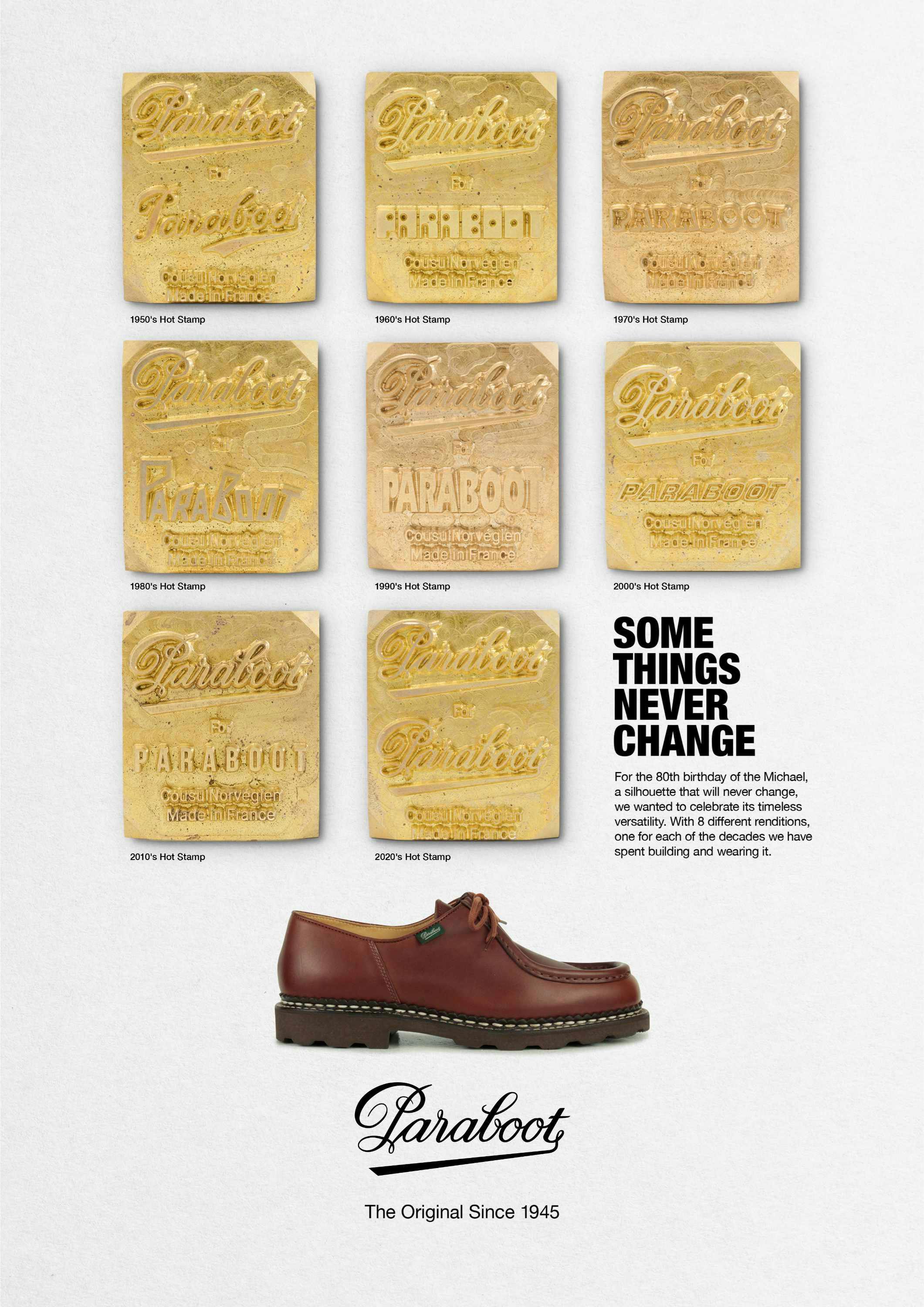 paraboot michael 80th anniversary