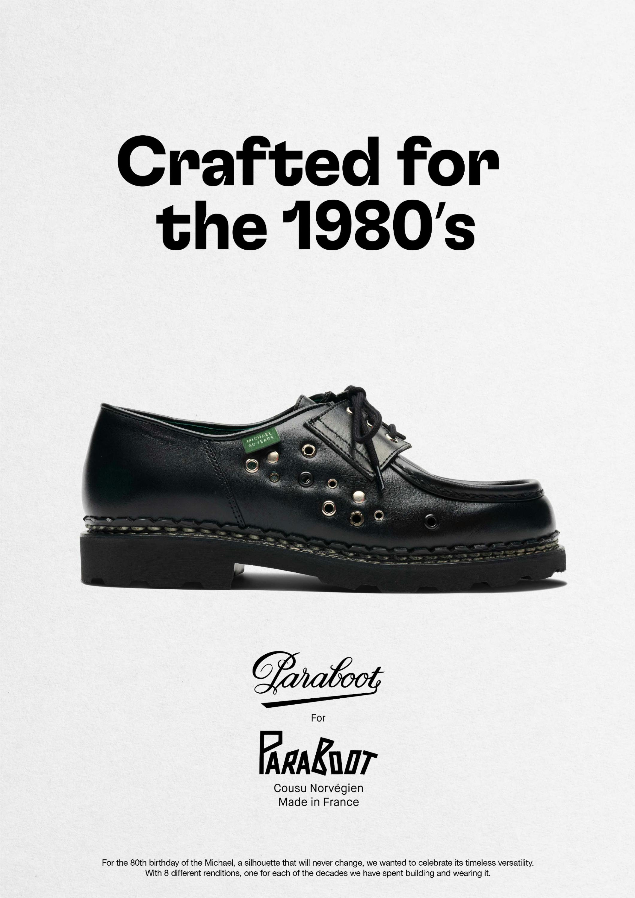 paraboot michael 80th anniversary