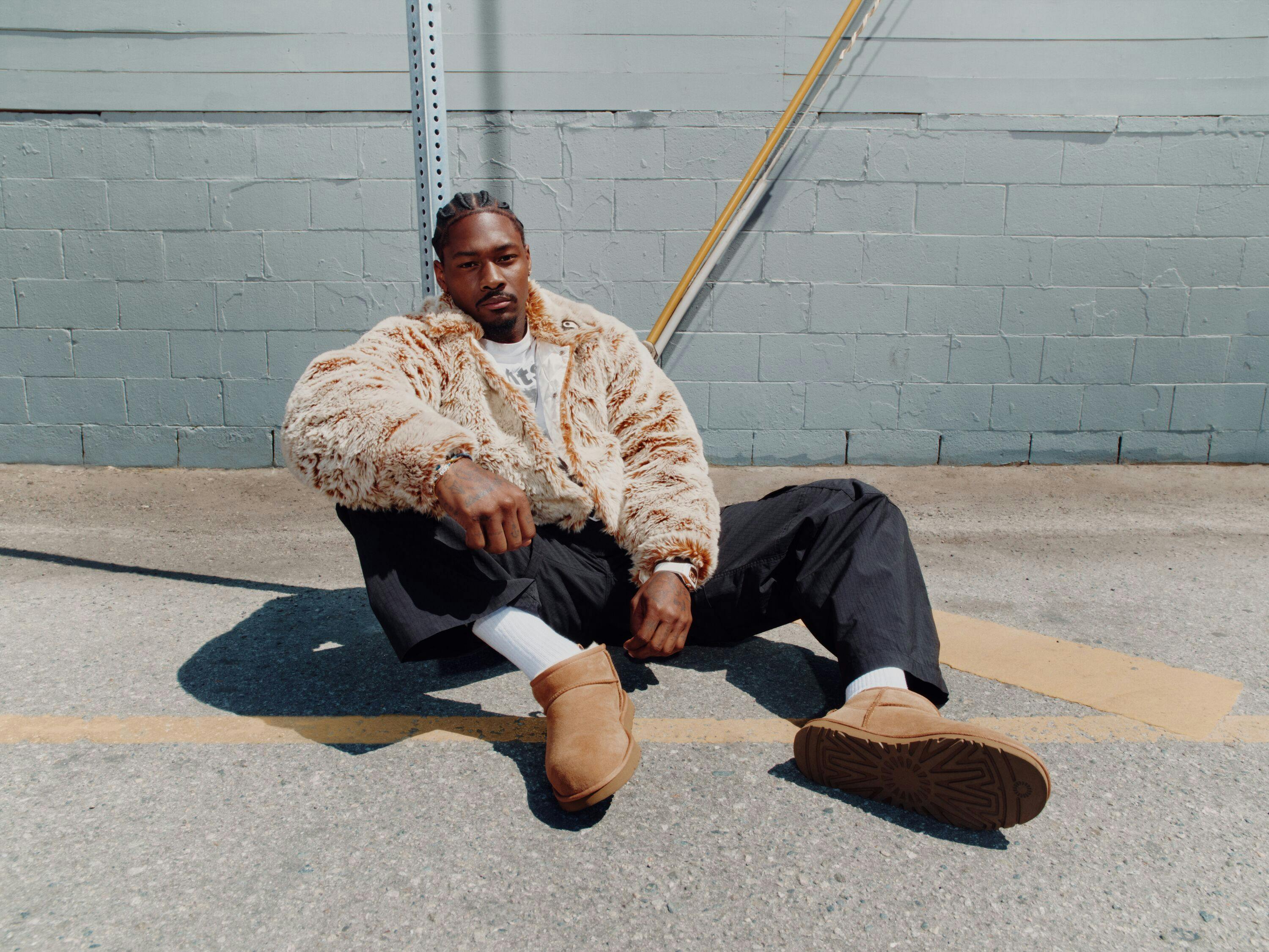 UGG AW25 Campaign featuring Steffon Diggs