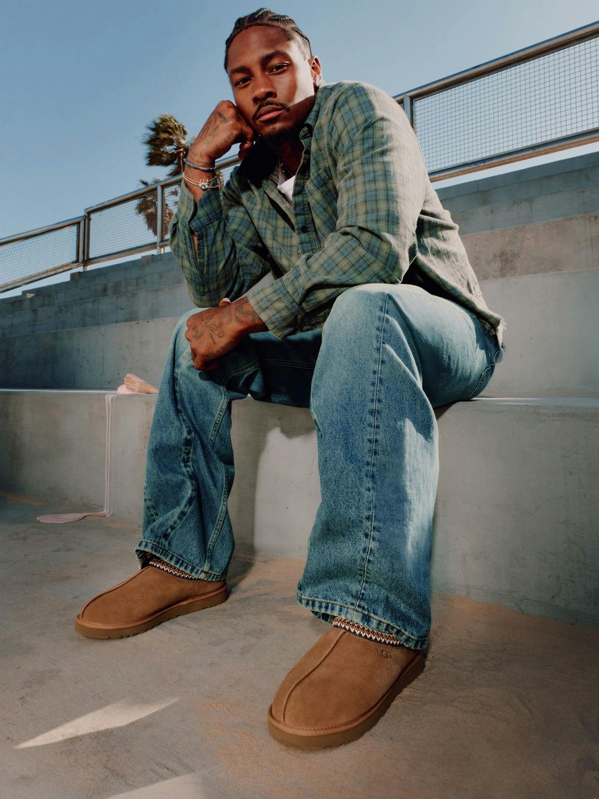 UGG AW25 Campaign featuring Steffon Diggs