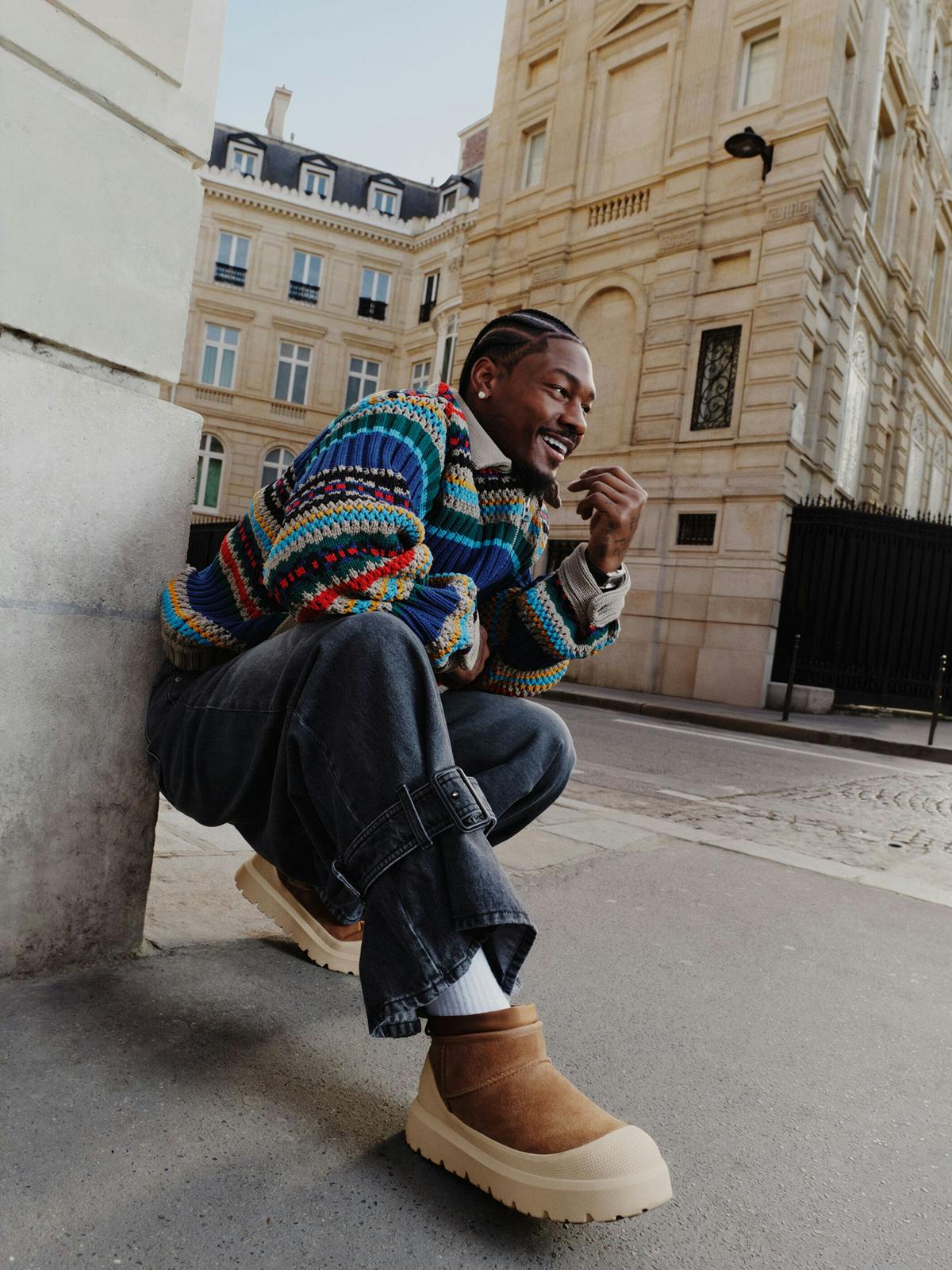 UGG AW25 Campaign featuring Steffon Diggs