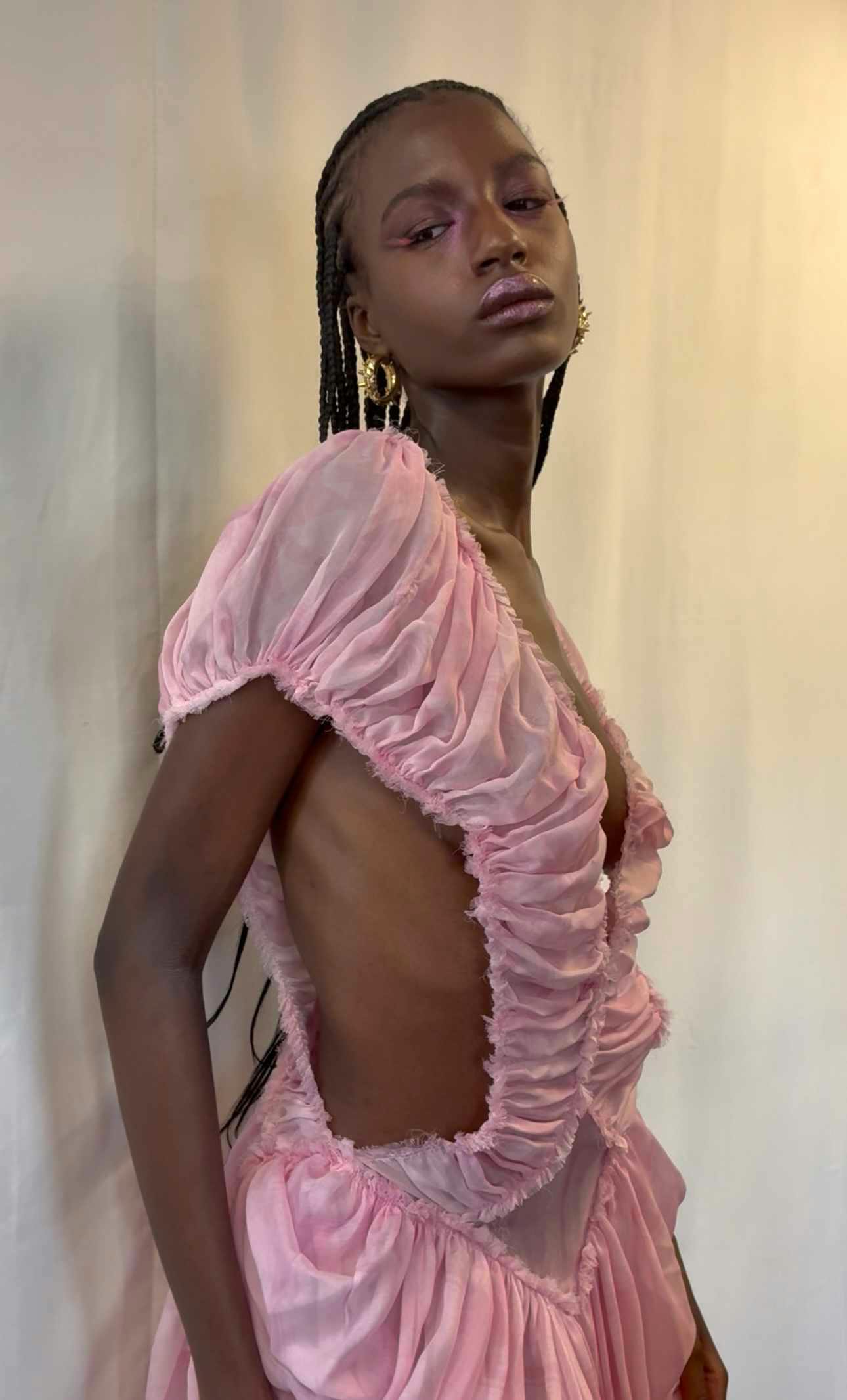 collina strada hillary taymour interview ss26 backstage