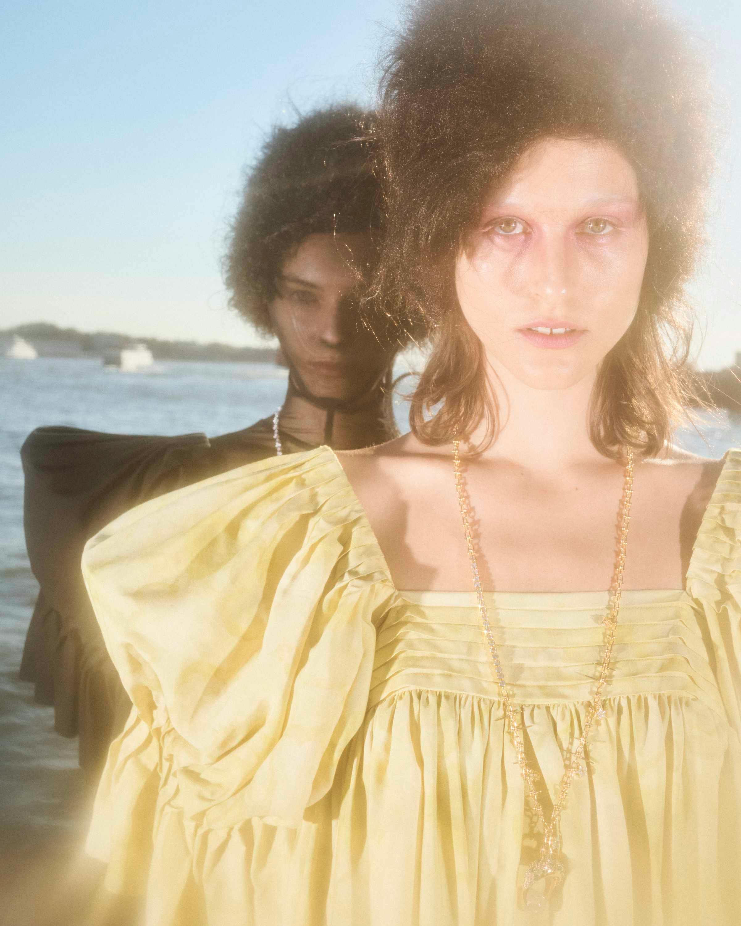 collina strada hillary taymour interview ss26 backstage