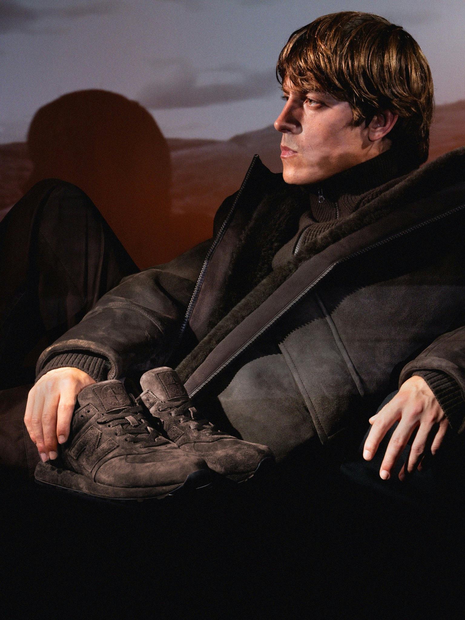 New Balance Stone Island Ghost 574