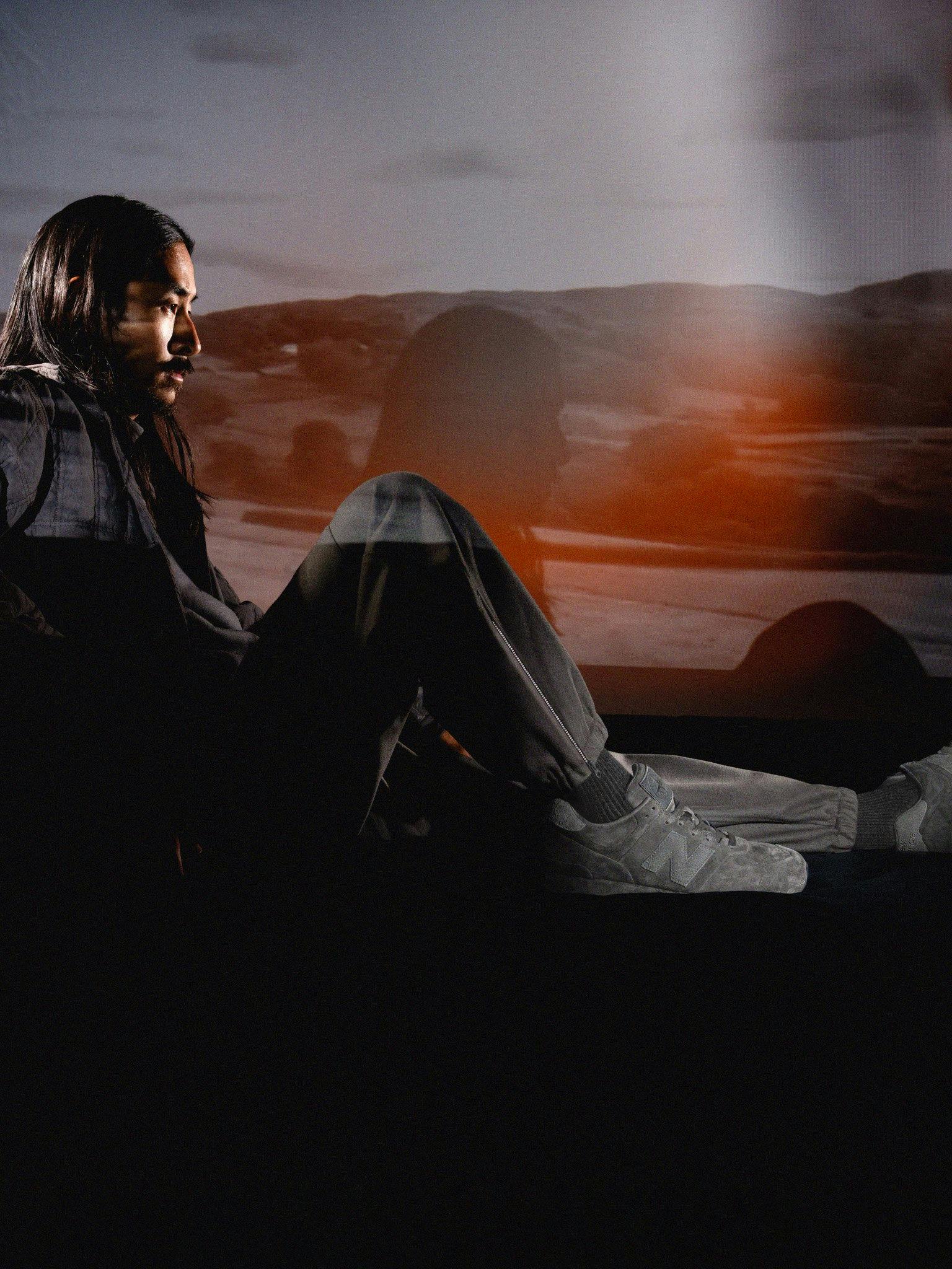 New Balance Stone Island Ghost 574