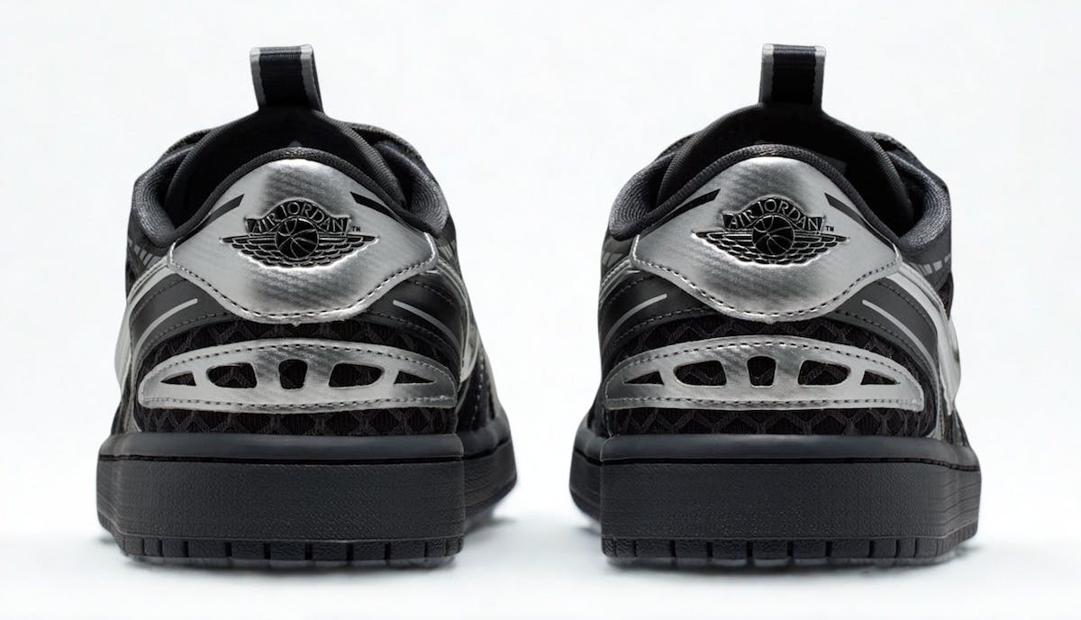 Air Jordan 1 Low Method of Make V3 “Black/Metallic Silver”