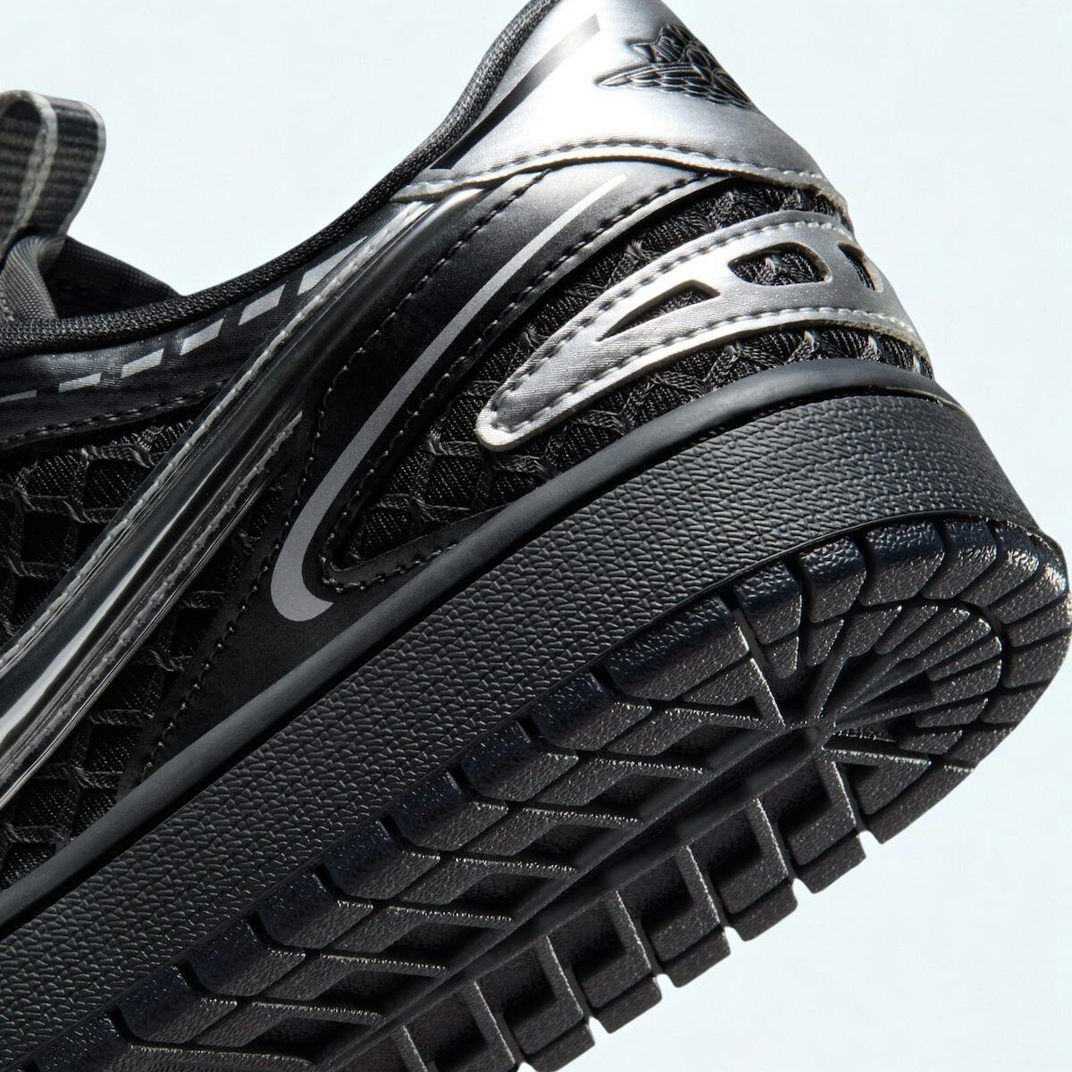 Air Jordan 1 Low Method of Make V3 “Black/Metallic Silver”