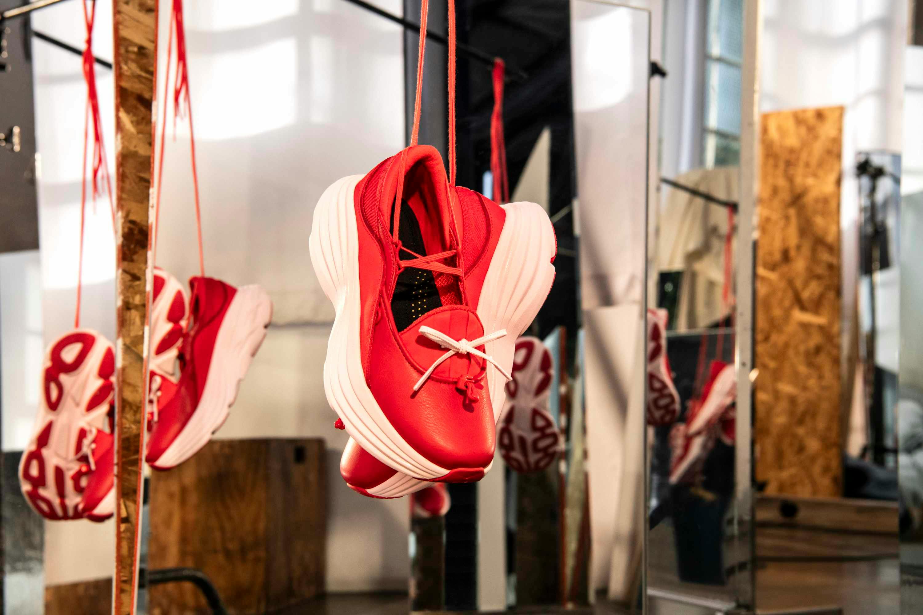 hoka bondi mary jane sneaker