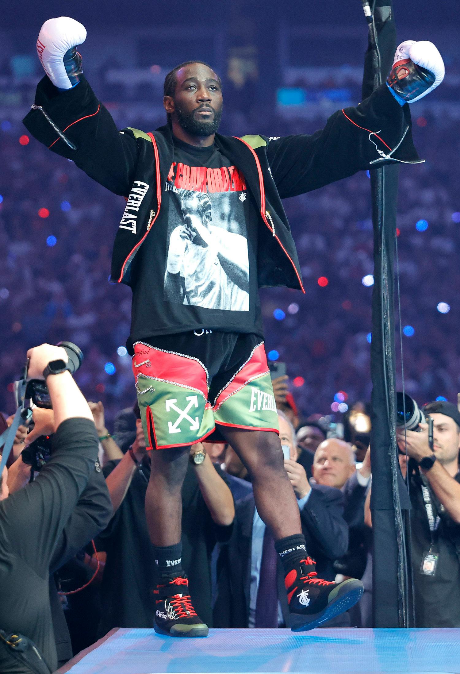 boxing fashion trend Off-White™ Terence Crawford