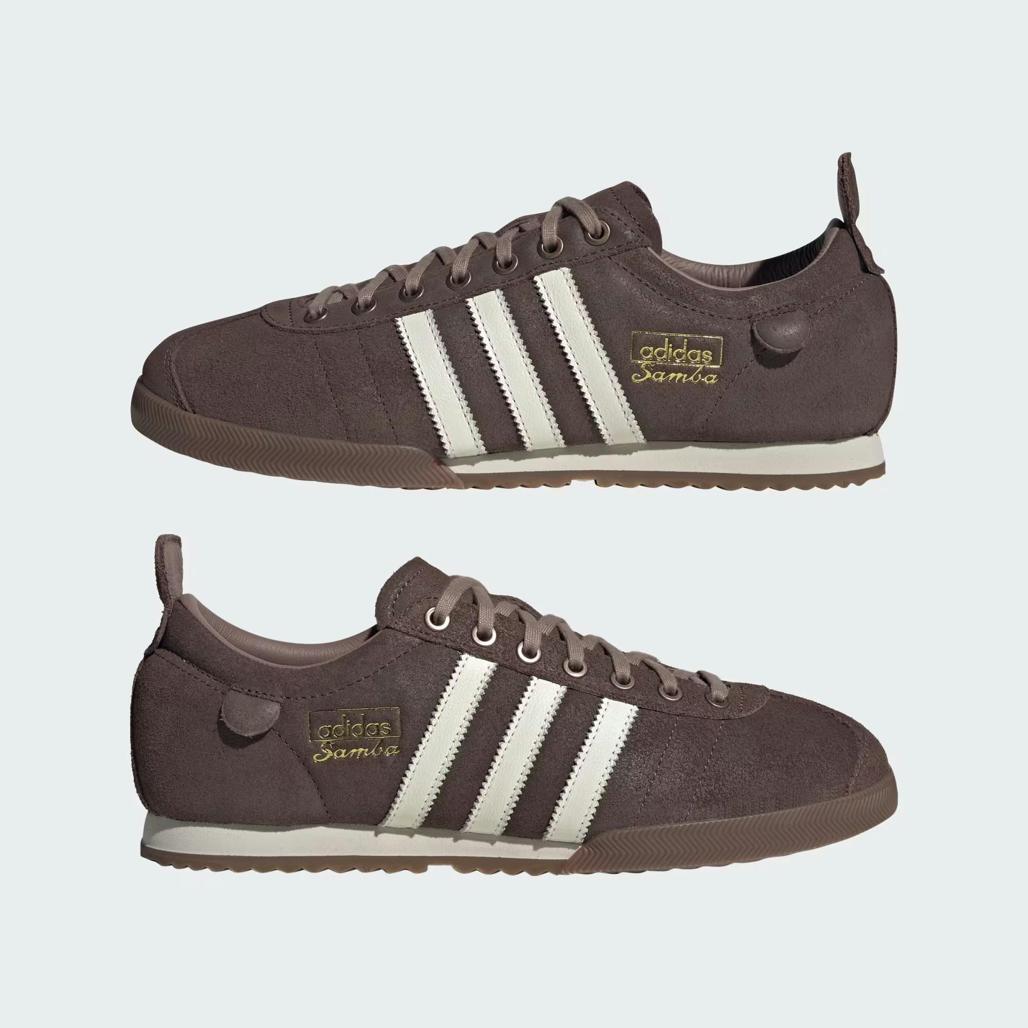 adidas samba 62 brown