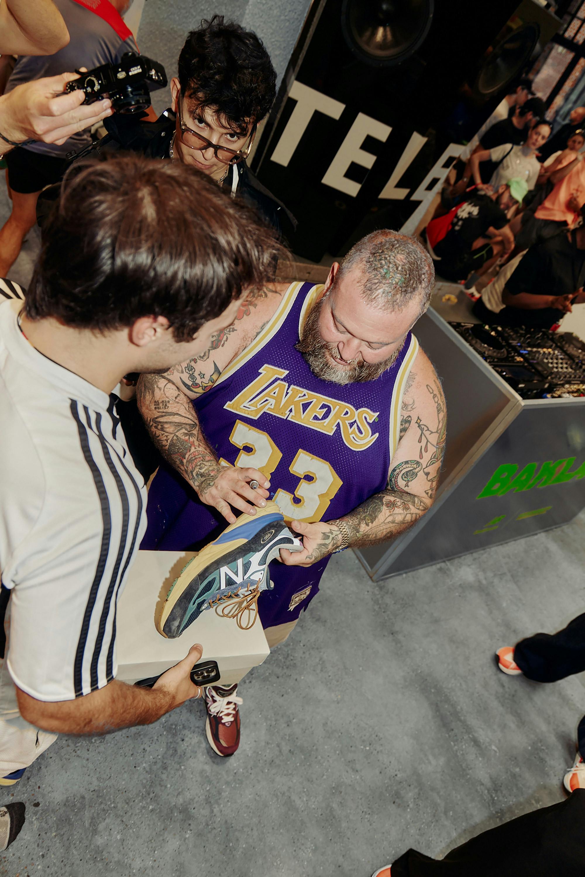 Action Bronson x New Balance Enter the Tiger Eye