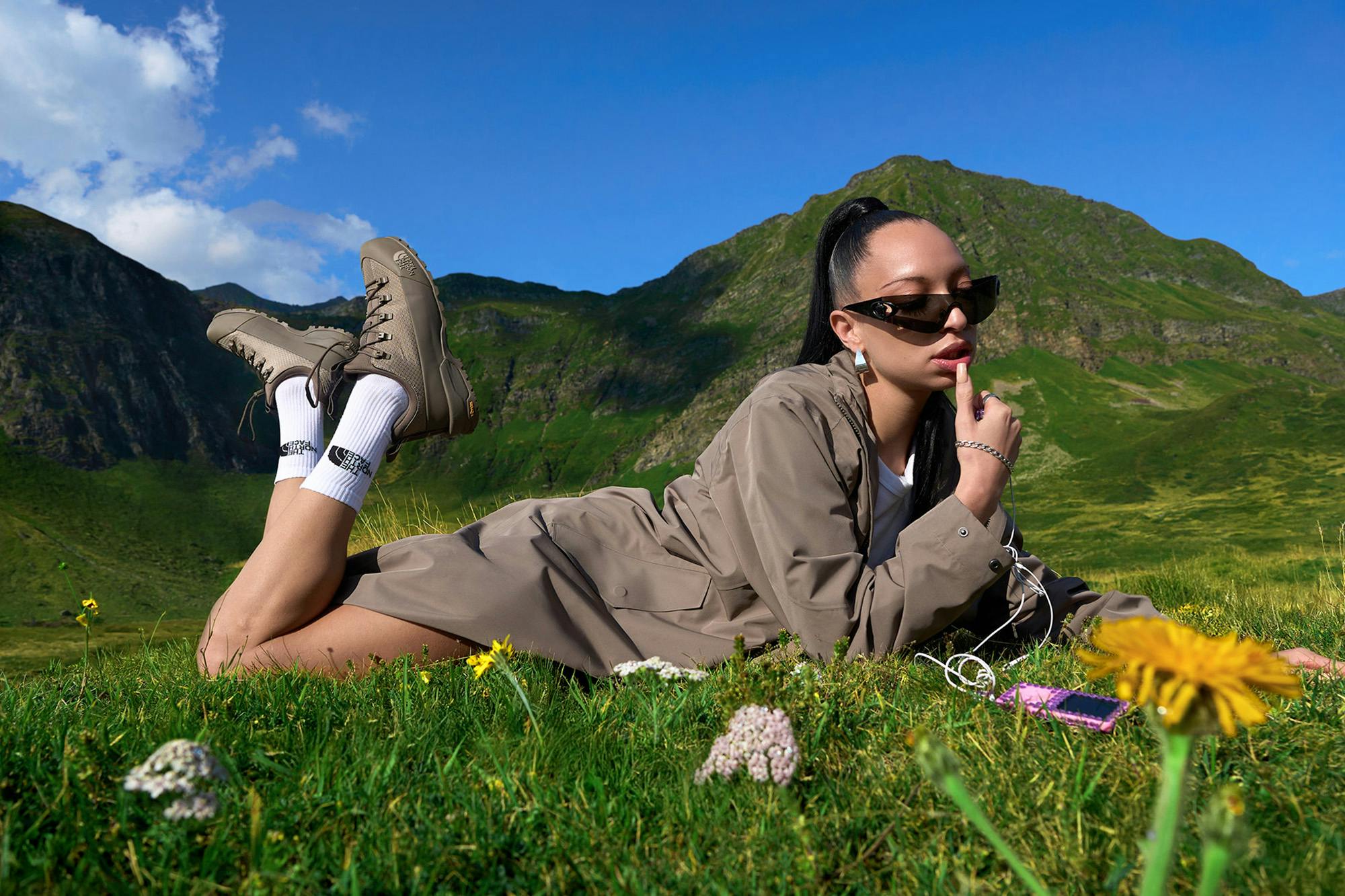 The North Face Has a Message for You: Go Touch Grass