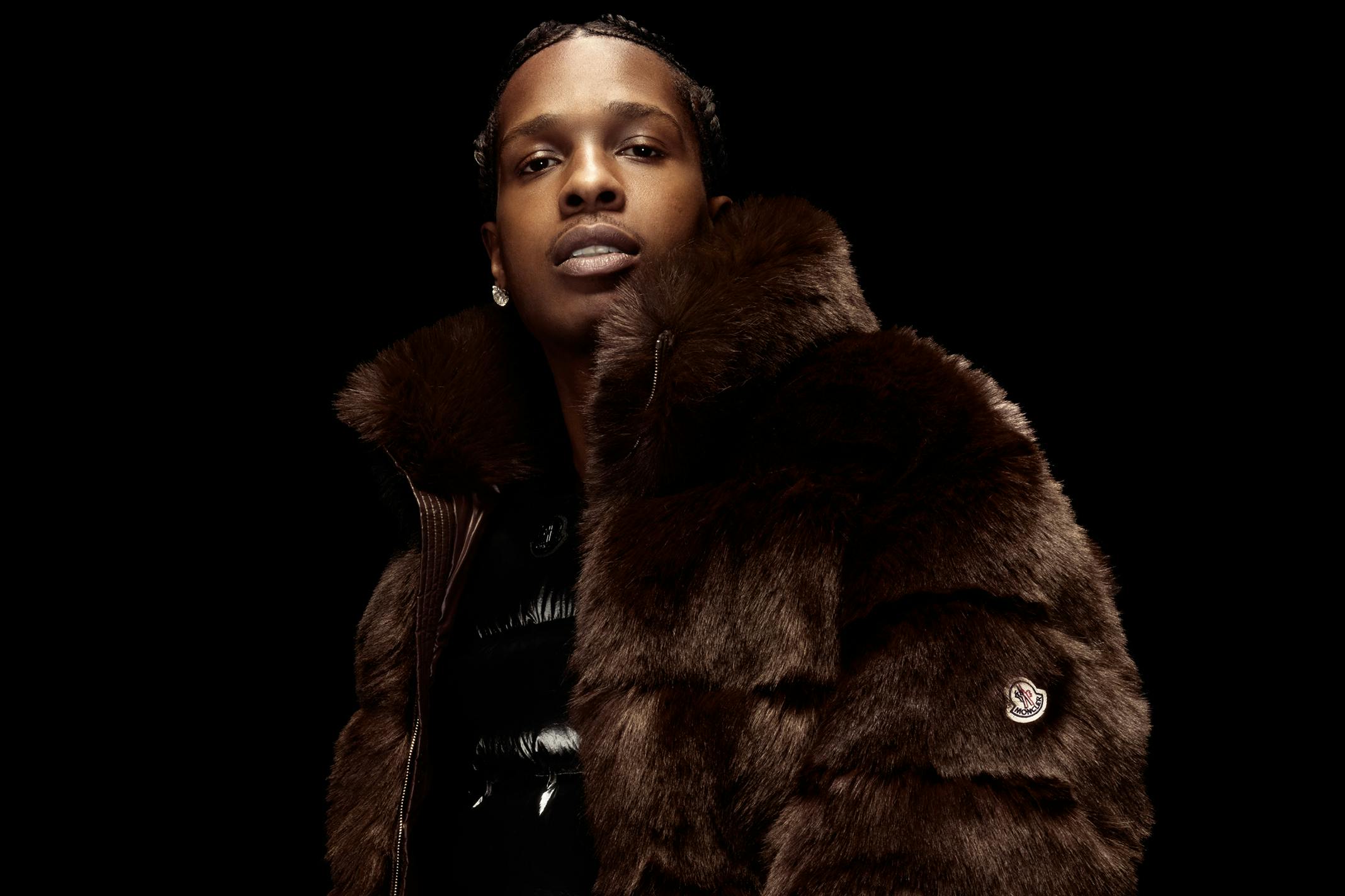 ASAP Rocky Moncler Maya coat