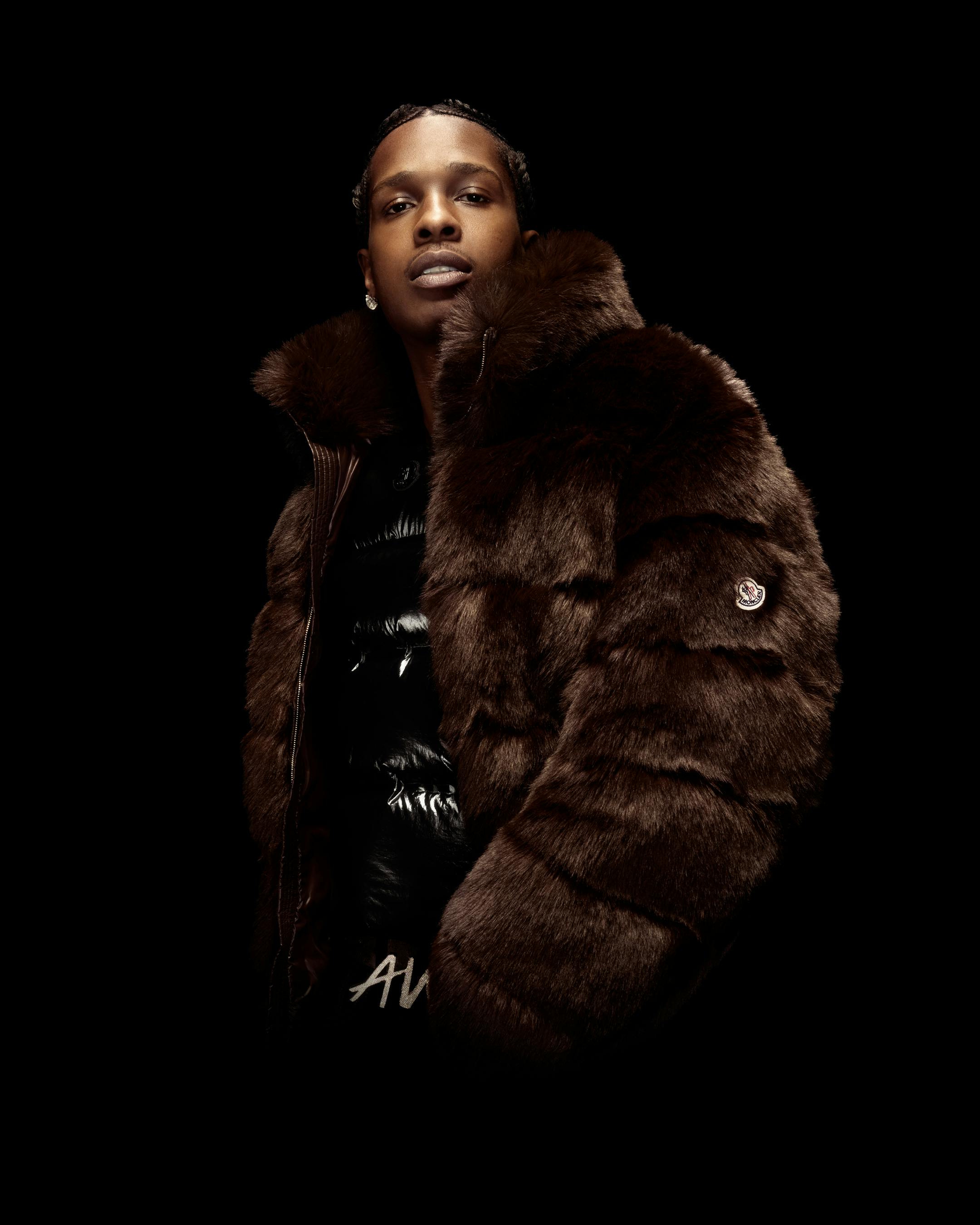 ASAP Rocky Moncler Maya coat