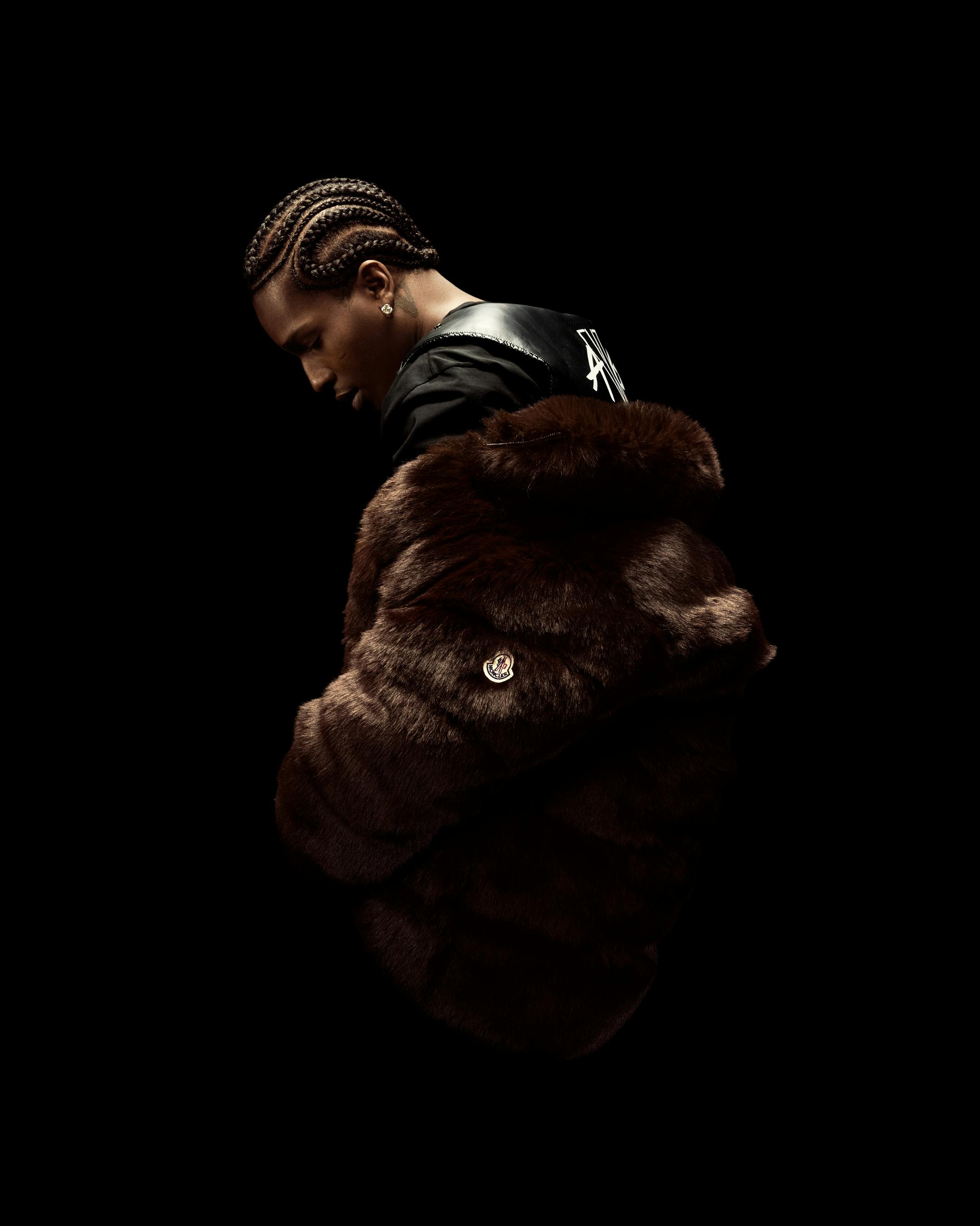 ASAP Rocky Moncler Maya coat