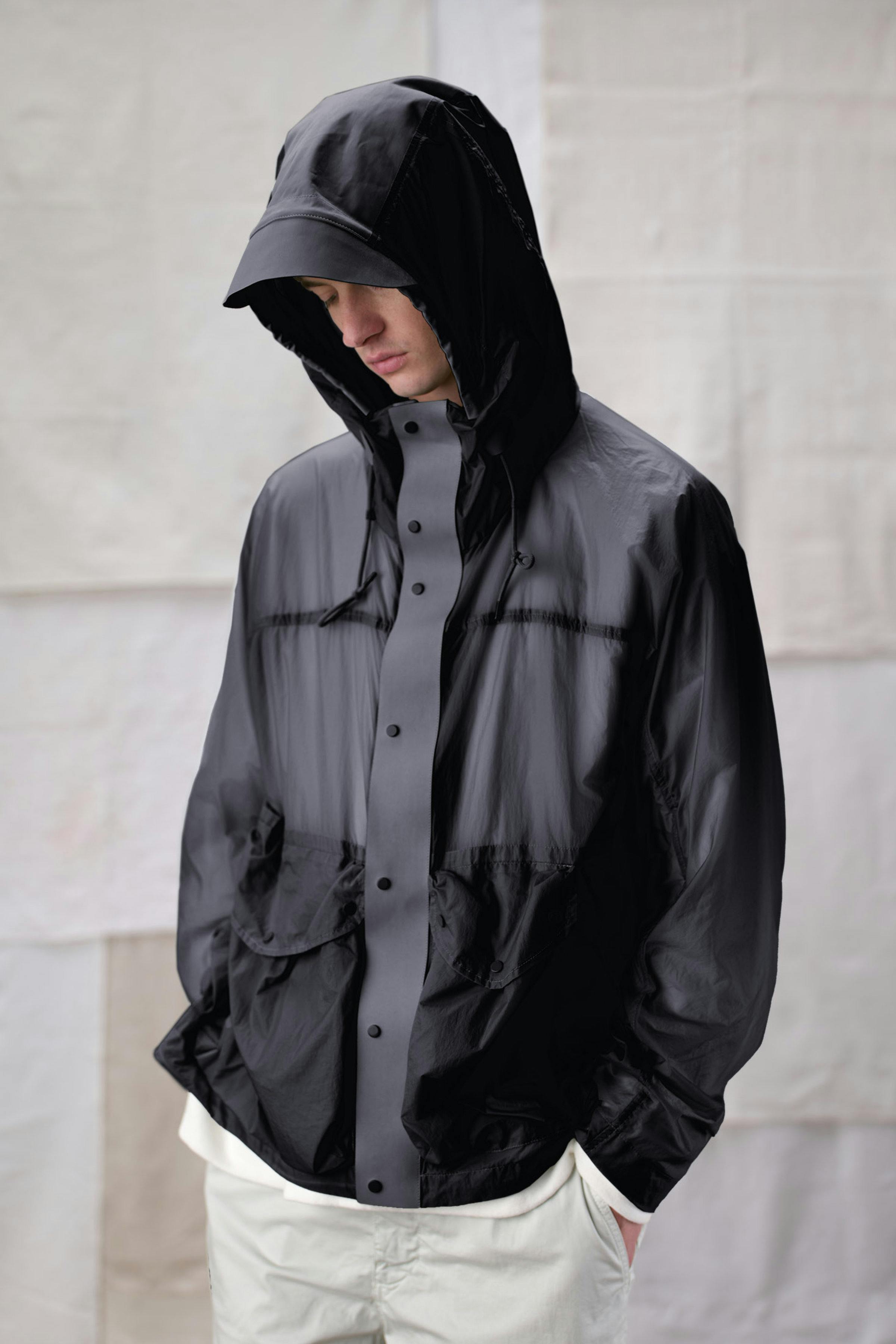 Product show of the new Ten c anorak