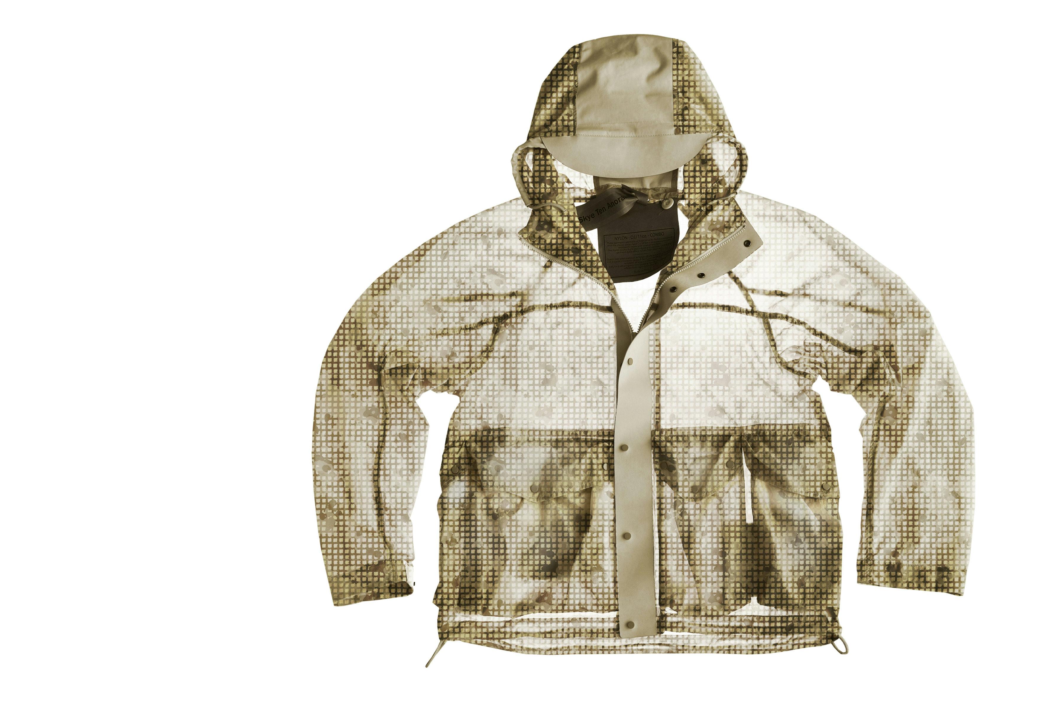 Product show of the new Ten c anorak