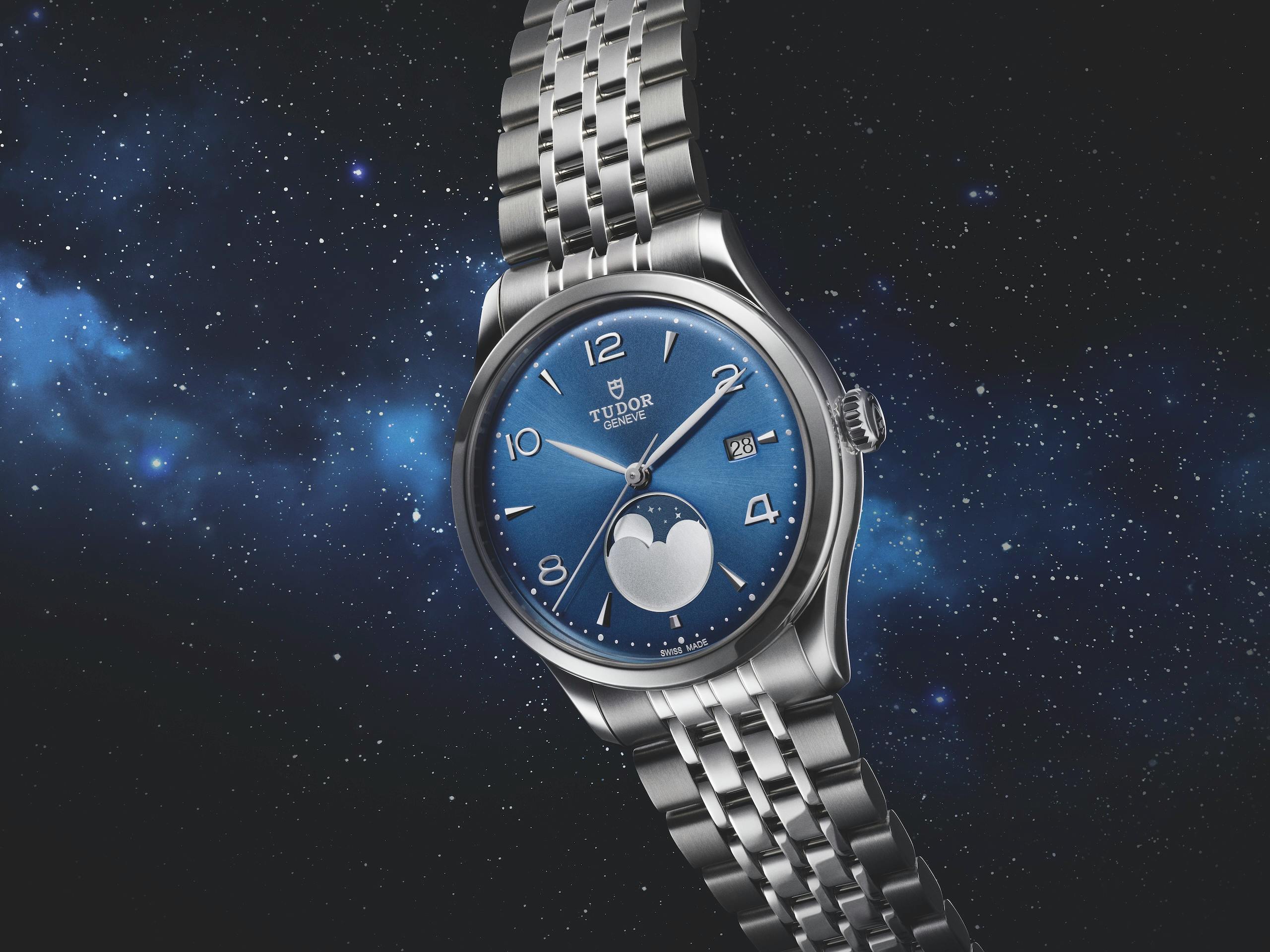 TUDOR first moonphase, moonphase tudor watch, tudor watchmoon phase