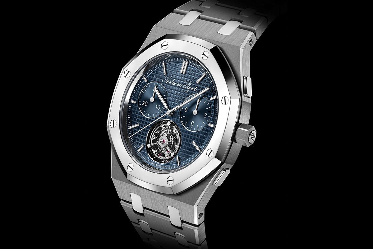 The Royal Oak “Jumbo” Extra-Thin Selfwinding Flying Tourbillon Chronograph RD#5
