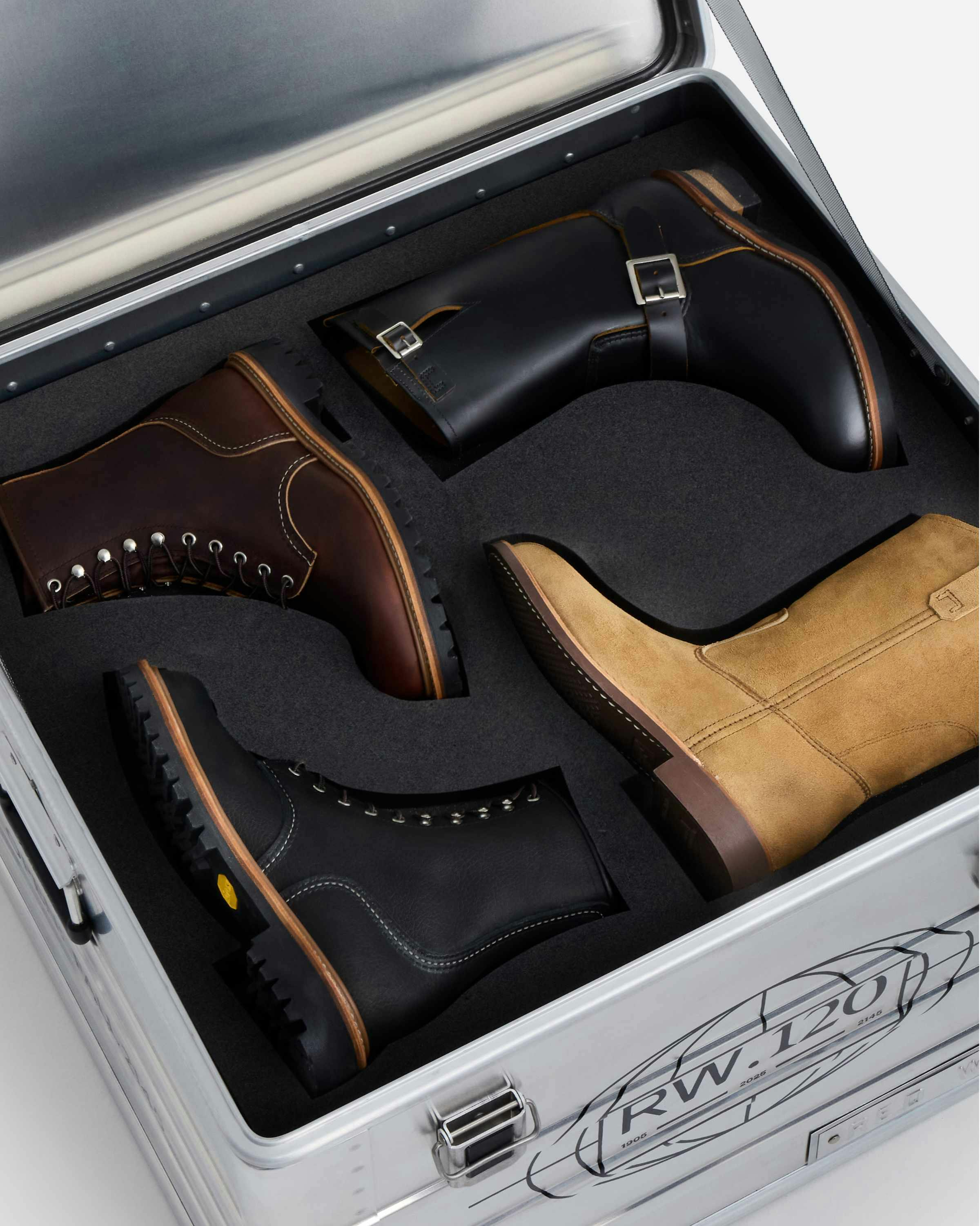 red wing 120th anniversary work boots