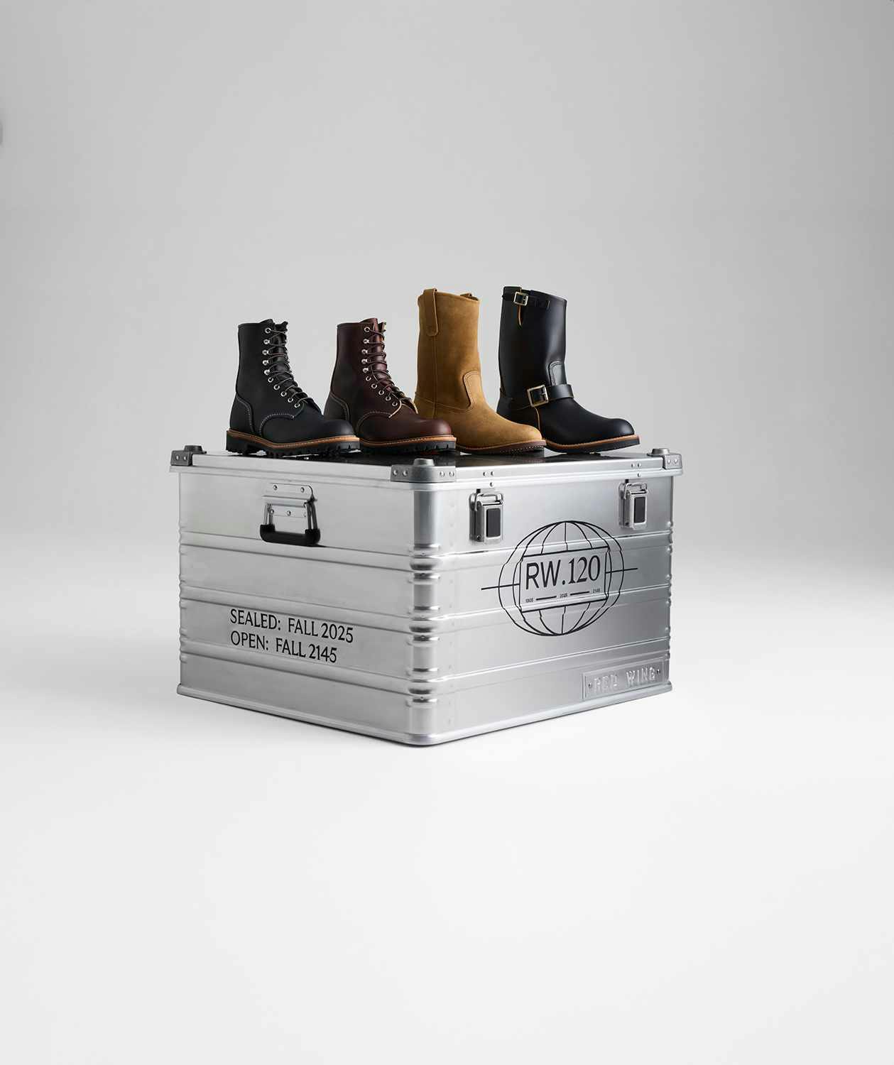 red wing 120th anniversary work boots