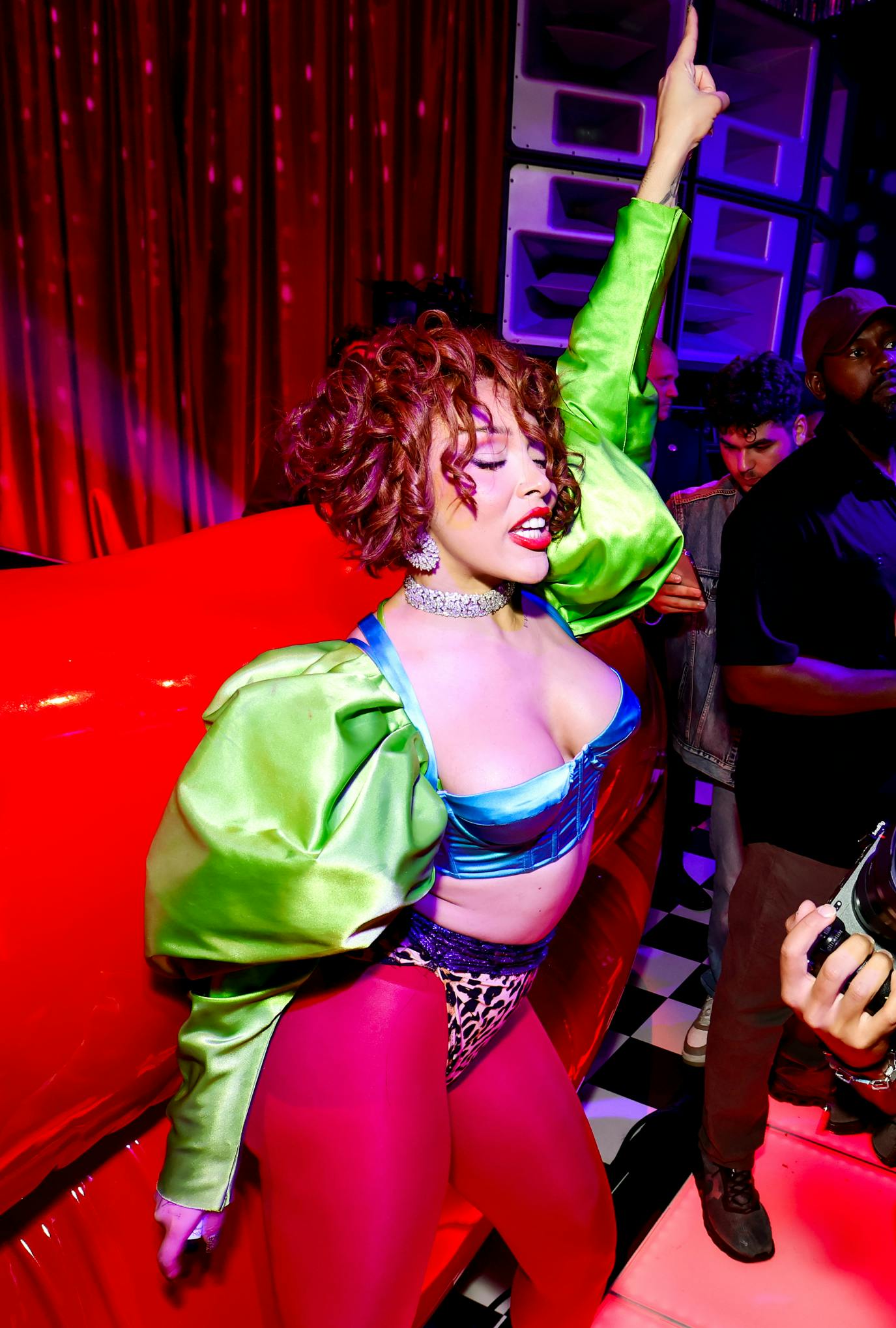 Gunna, JID, and Doja Cat perform at Apple Music Studios in Los Angeles.