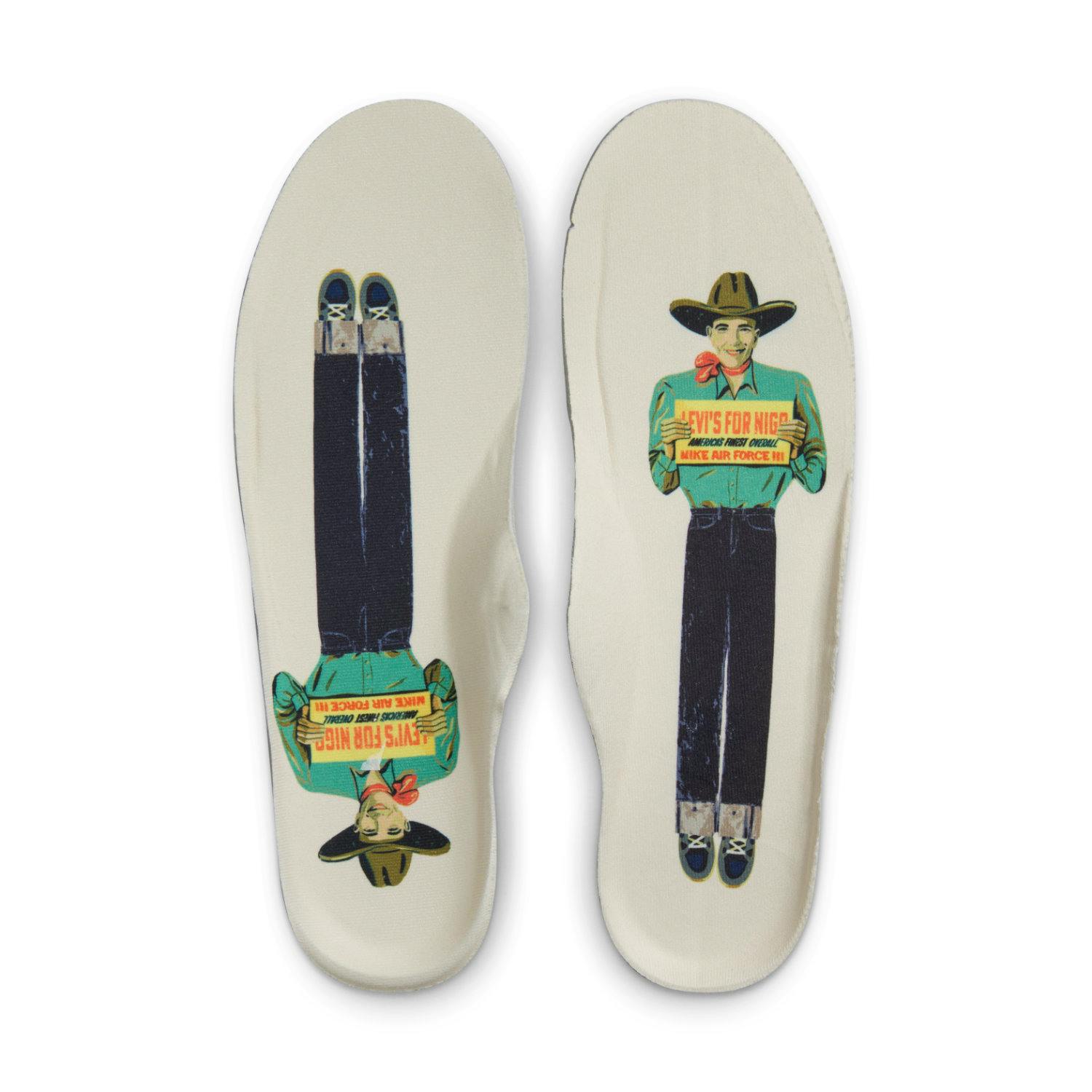 Nike levi's nigo air force 3 sneaker