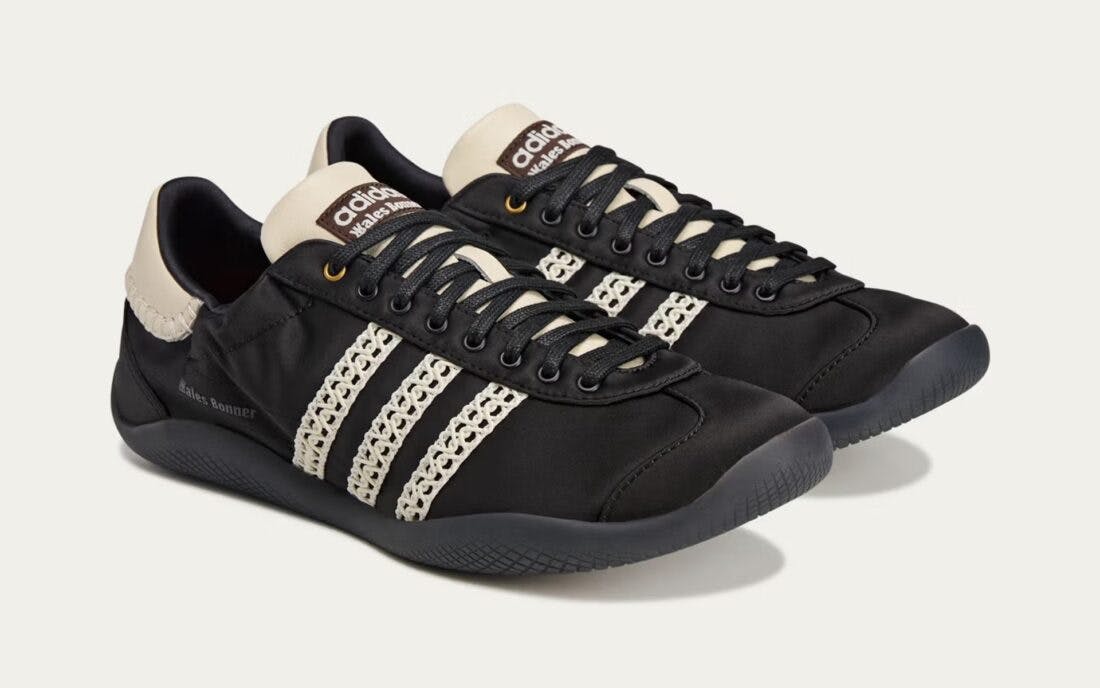 adidas wales bonner karintha lo satin black sneaker
