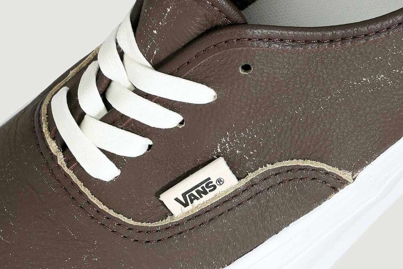 vans premium authentic aged leather