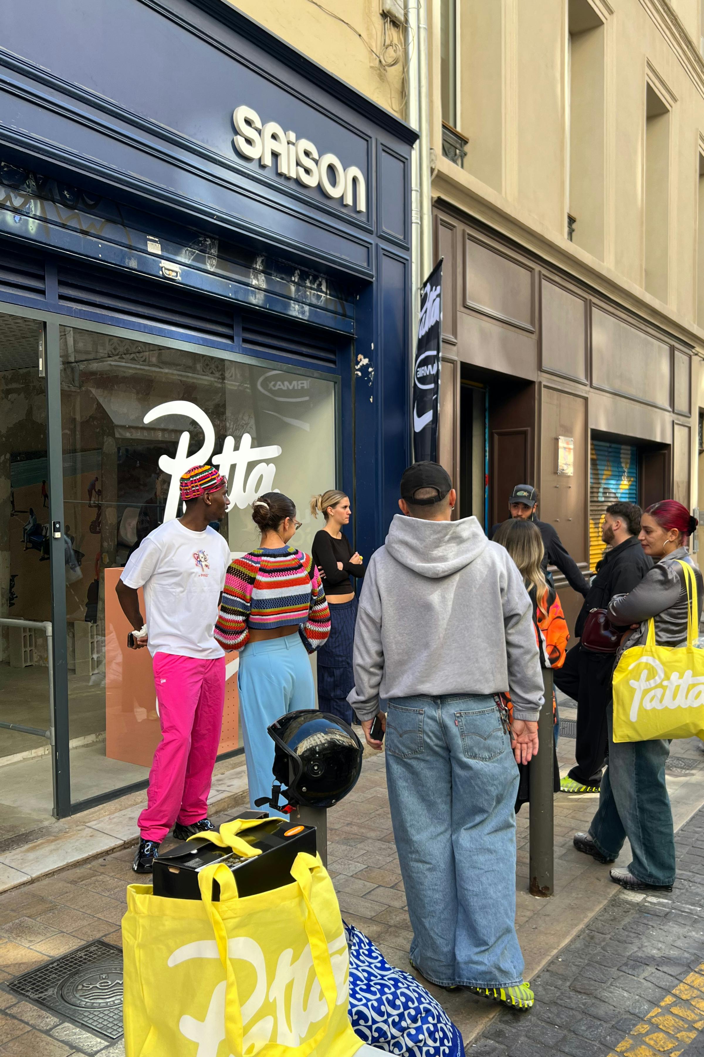 Patta x Nike in Marseille