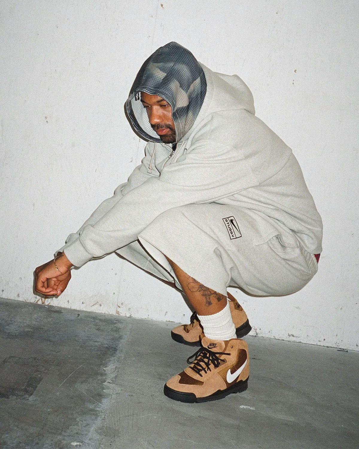 Stussy Nike Air Baltoro High ステューシー Size 12 - Stussy x Nike Air Baltoro Black White for sale online | eBay