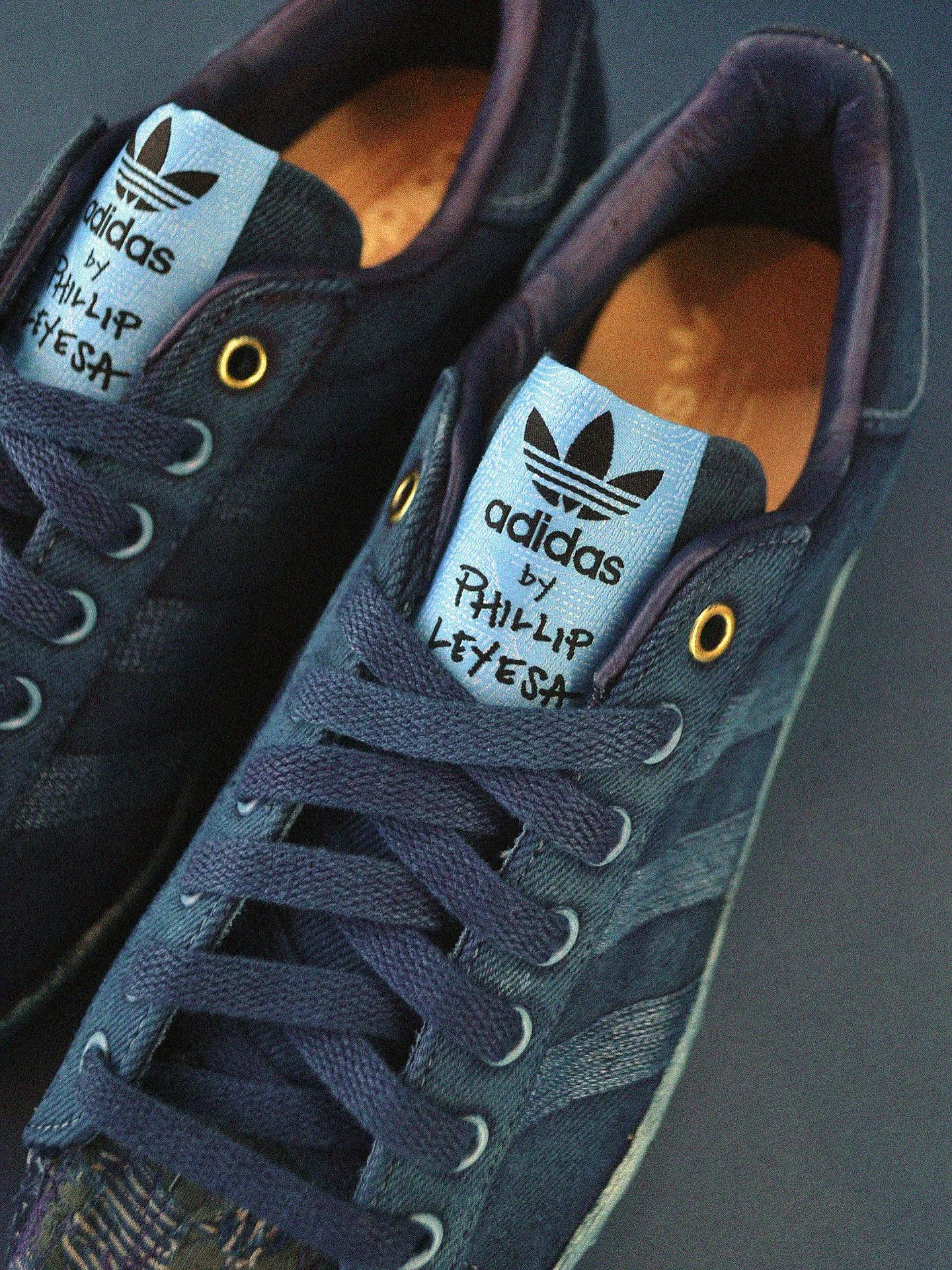 Philllllthy x adidas superstar boro toe