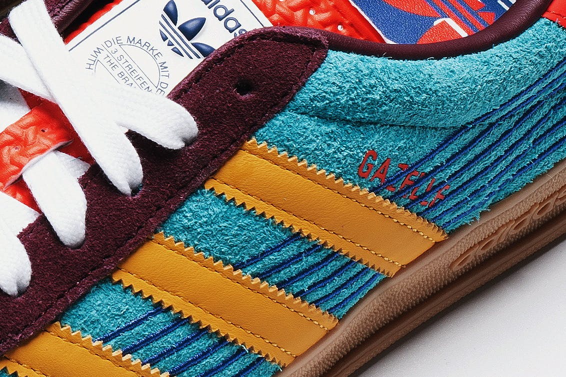 kicking it x adidas gazelle "live music"