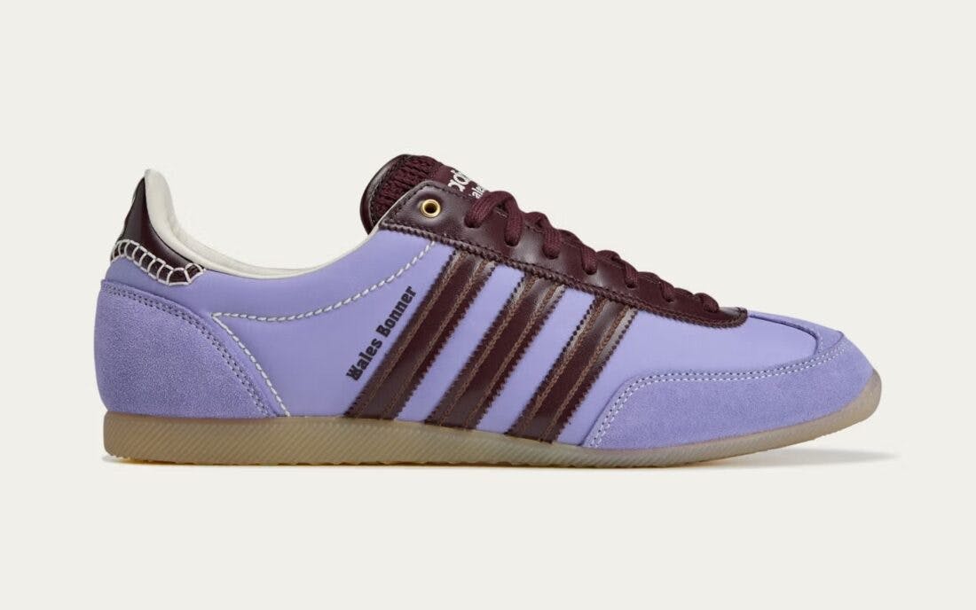 Purple Wales Bonner x adidas Samba sneaker