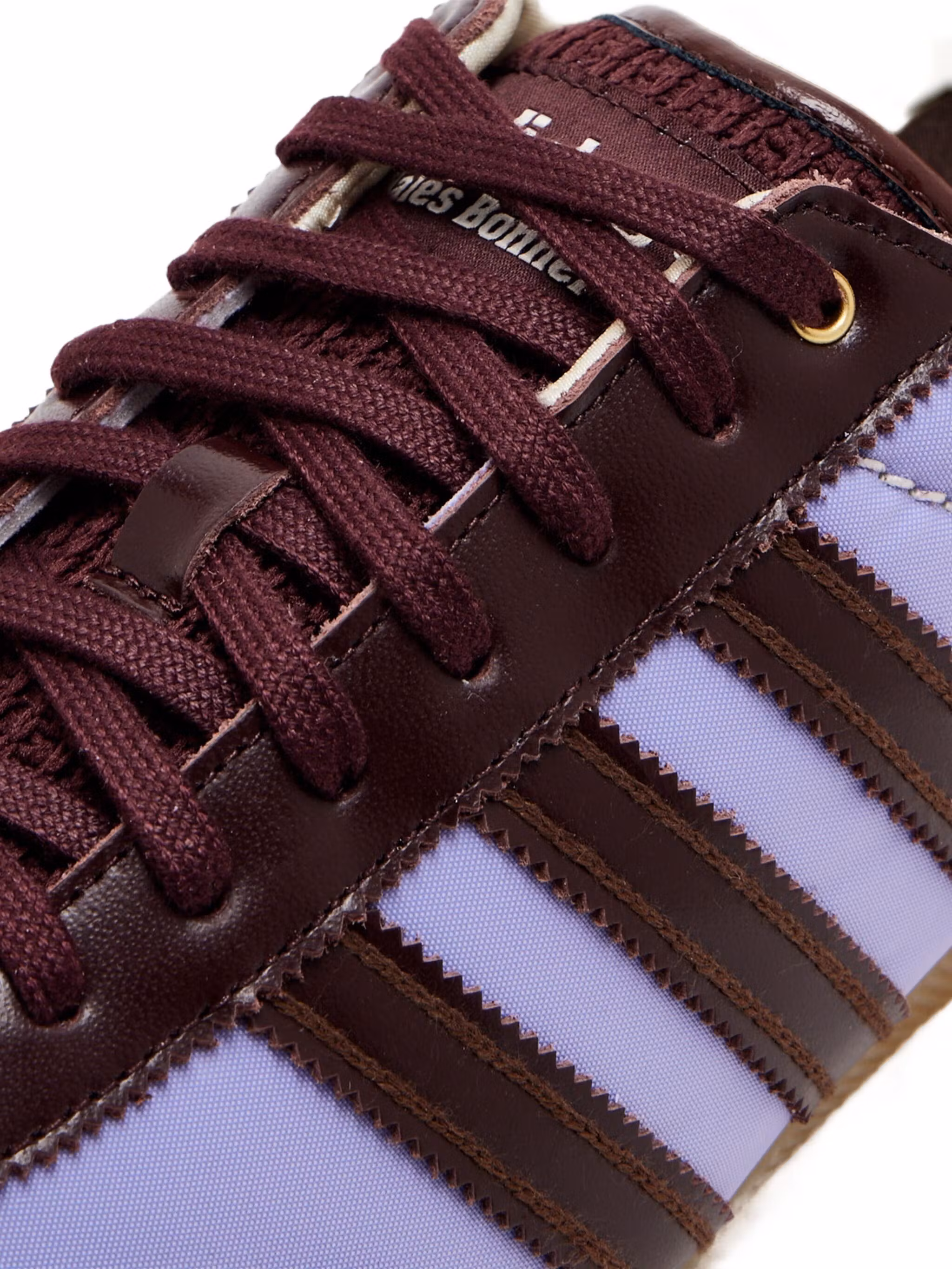 Purple Wales Bonner x adidas Samba sneaker