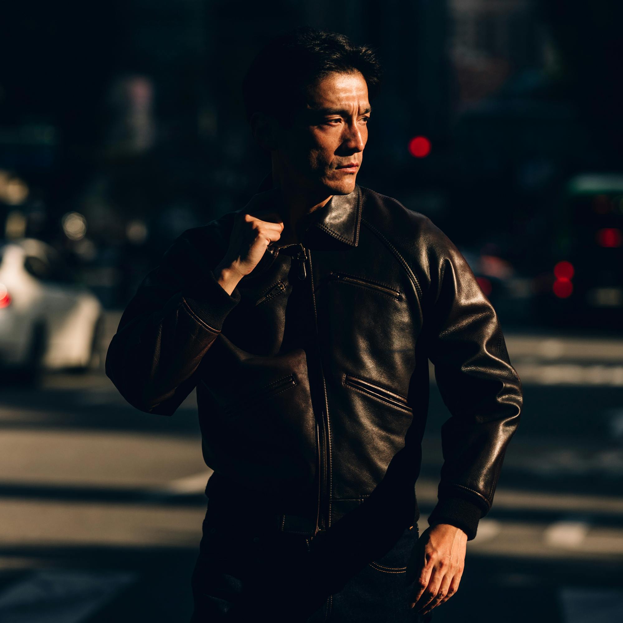 mr. porter leather jacket