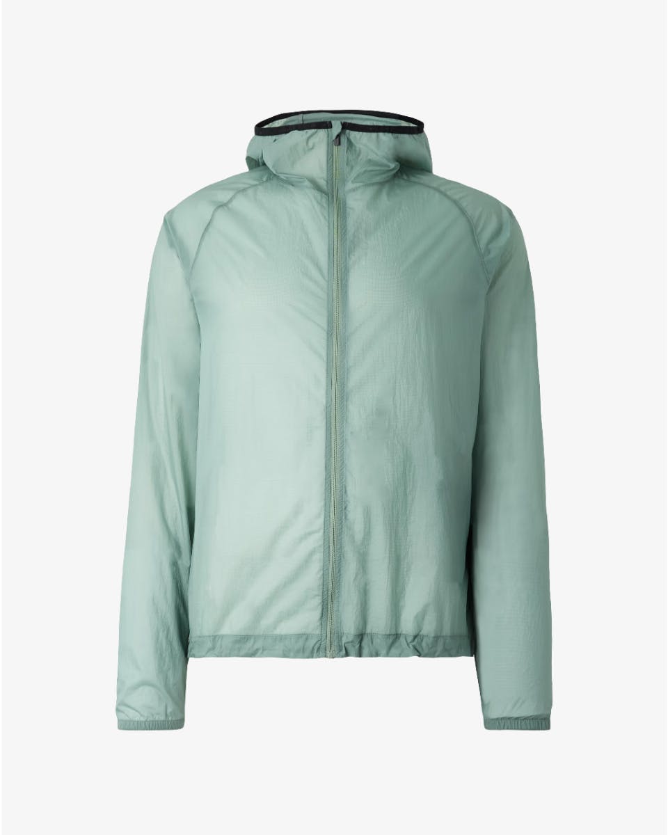 Nylon Micro-Ripstop Hooded Jacket