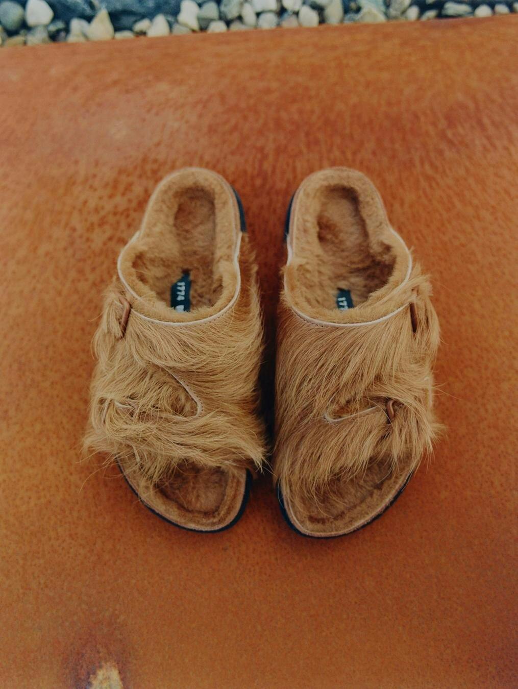 Birkenstock 1774 Becomes Berlin fur shearling sandals