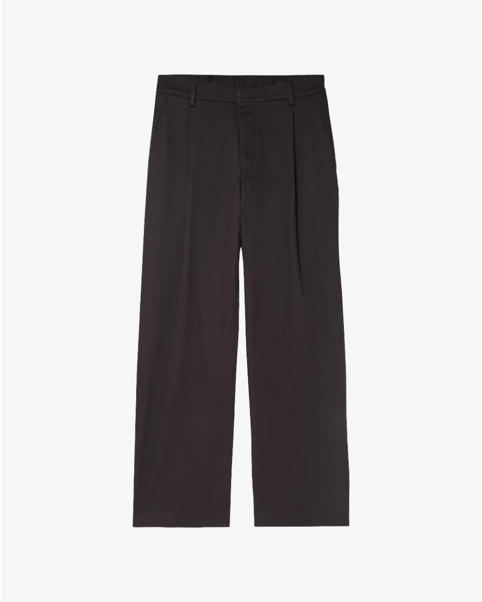 Kay 1420 Straight-Leg Pleated Trousers