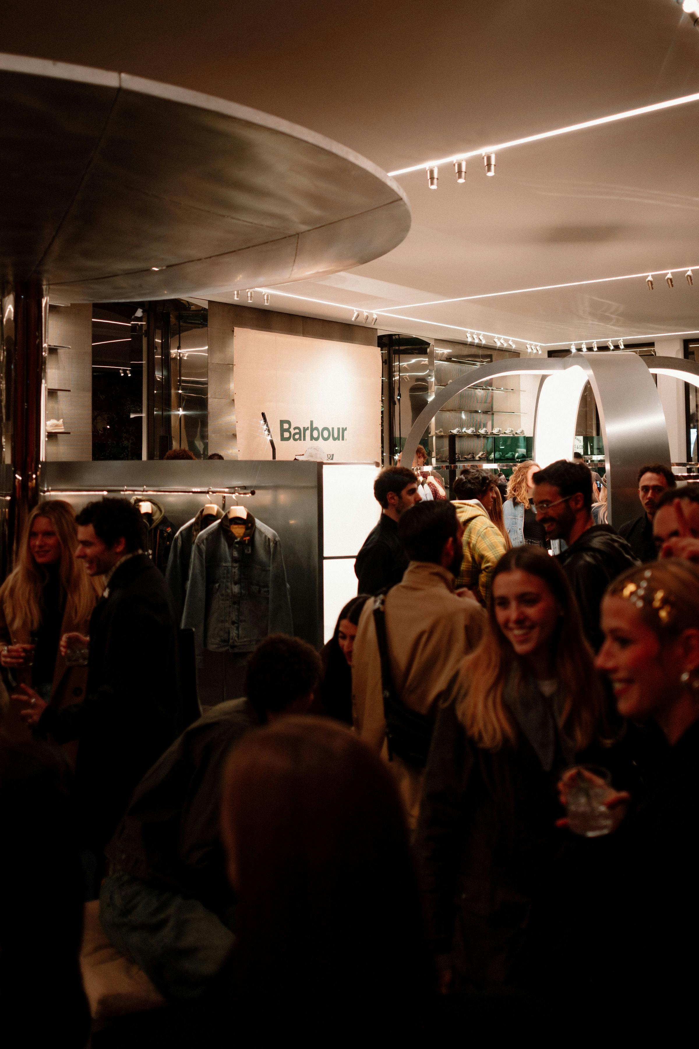 Levi's x Barbour Collaboration in Milan