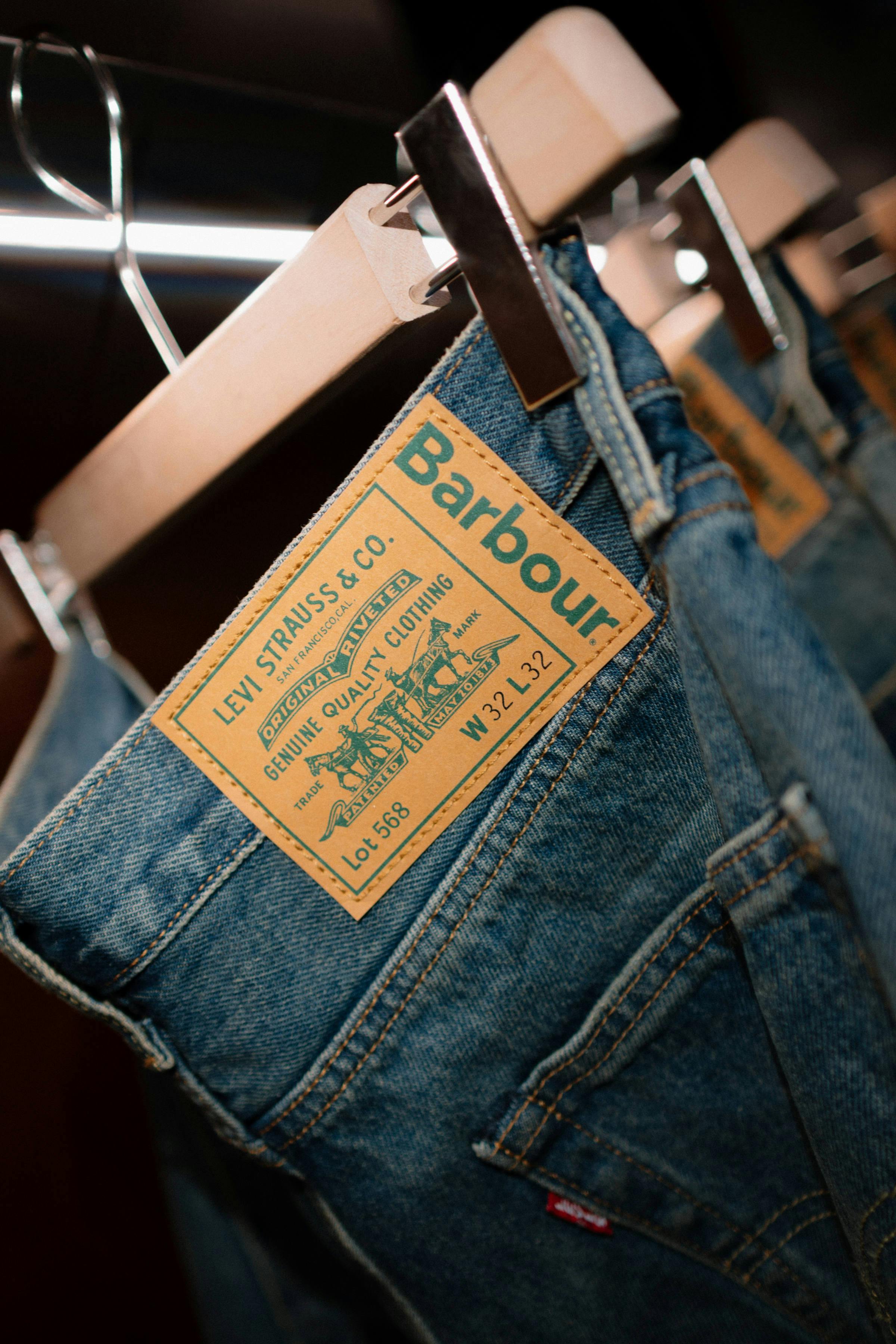 Levi's x Barbour Collaboration in Milan