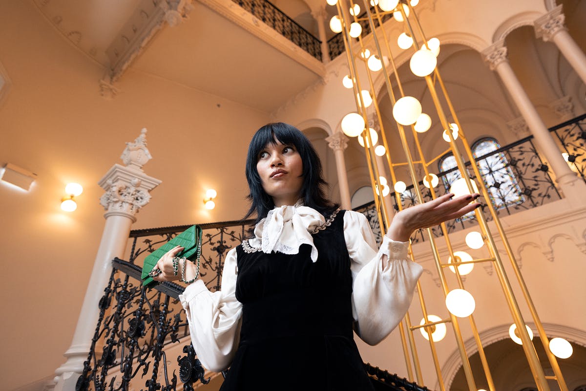 Emma Winder features in W Hotels' latest campaign